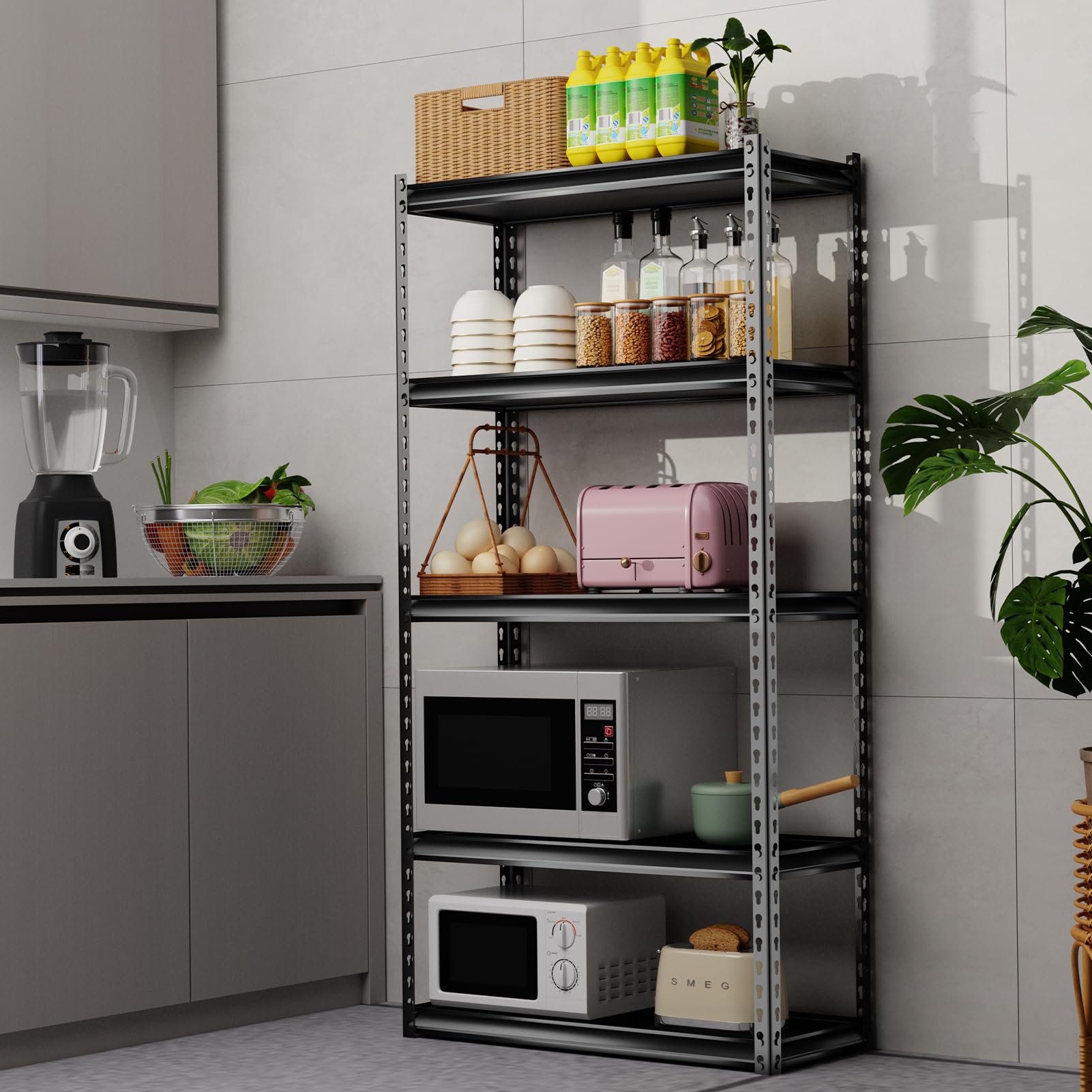 Shuntong ATB-D30-12-60-5B Free-Standing-Shelving - View #4