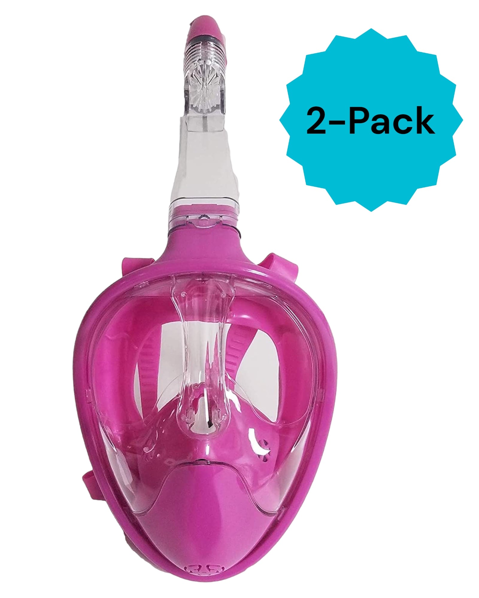 VOS 2-Pack Snorkeling mask Pink Snorkel Set in the Pool Toys department at Lowes photo