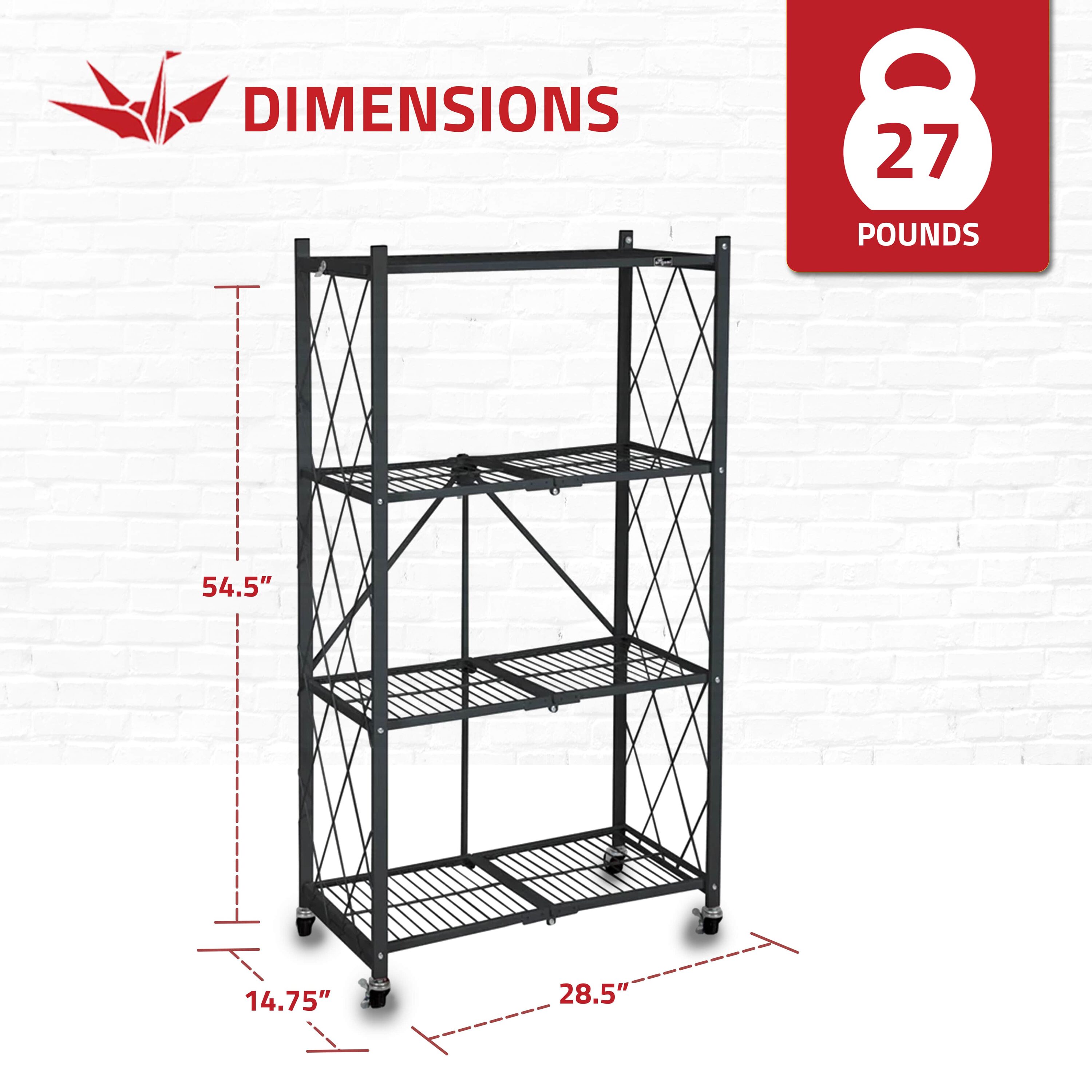 Gracious Living 397013 Free-Standing-Shelving - View #3