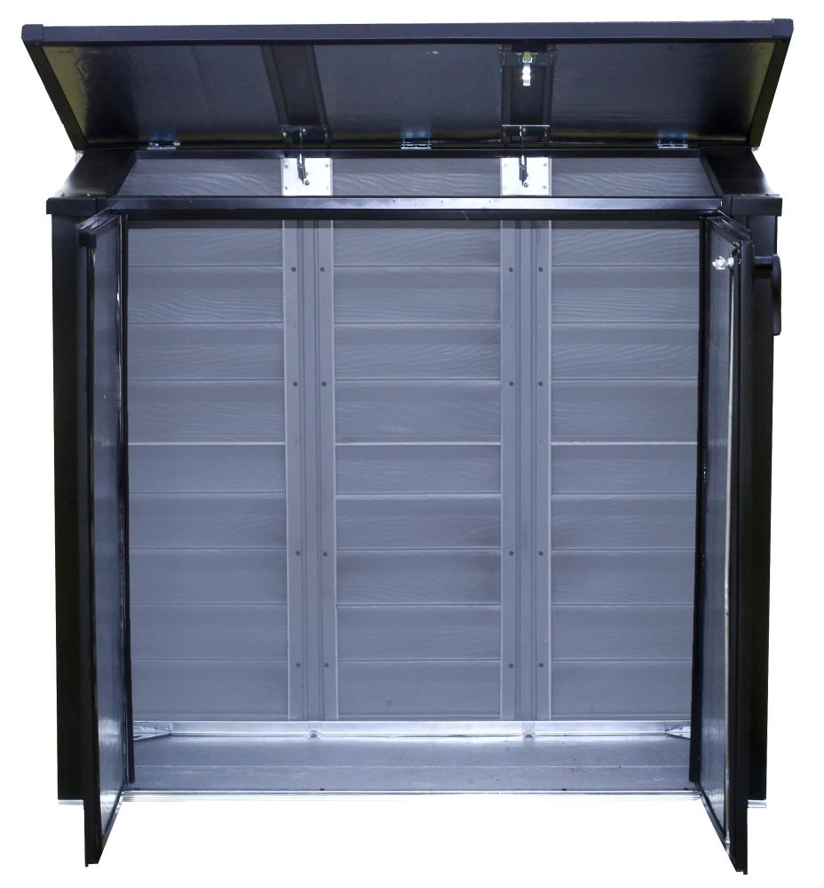 Arrow 5-ft x 3-ft Versa-Shed Galvanized Steel Storage Shed at Lowes.com