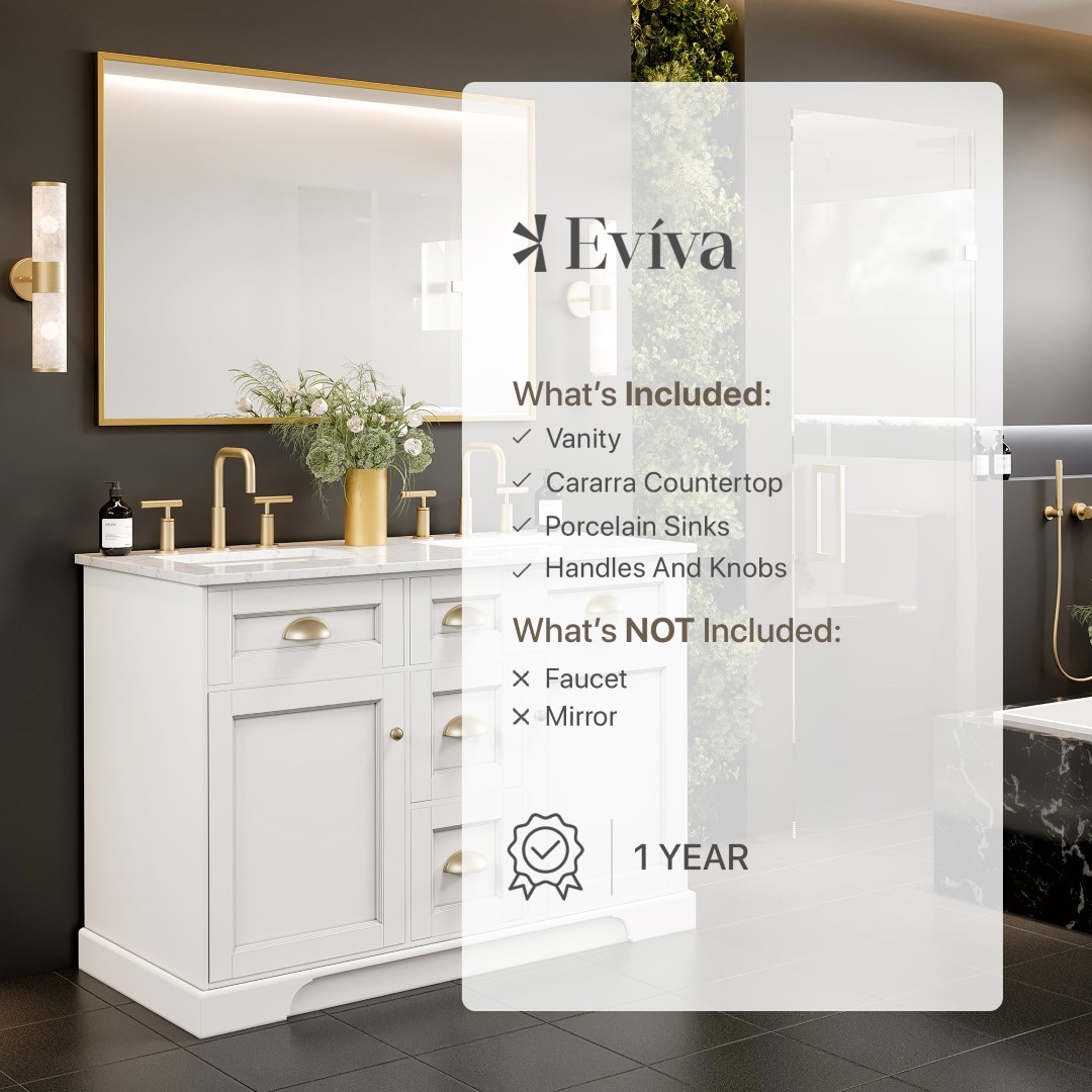 Eviva EVVN666-48WH-DS Bath-Vanity-Combo - View #7