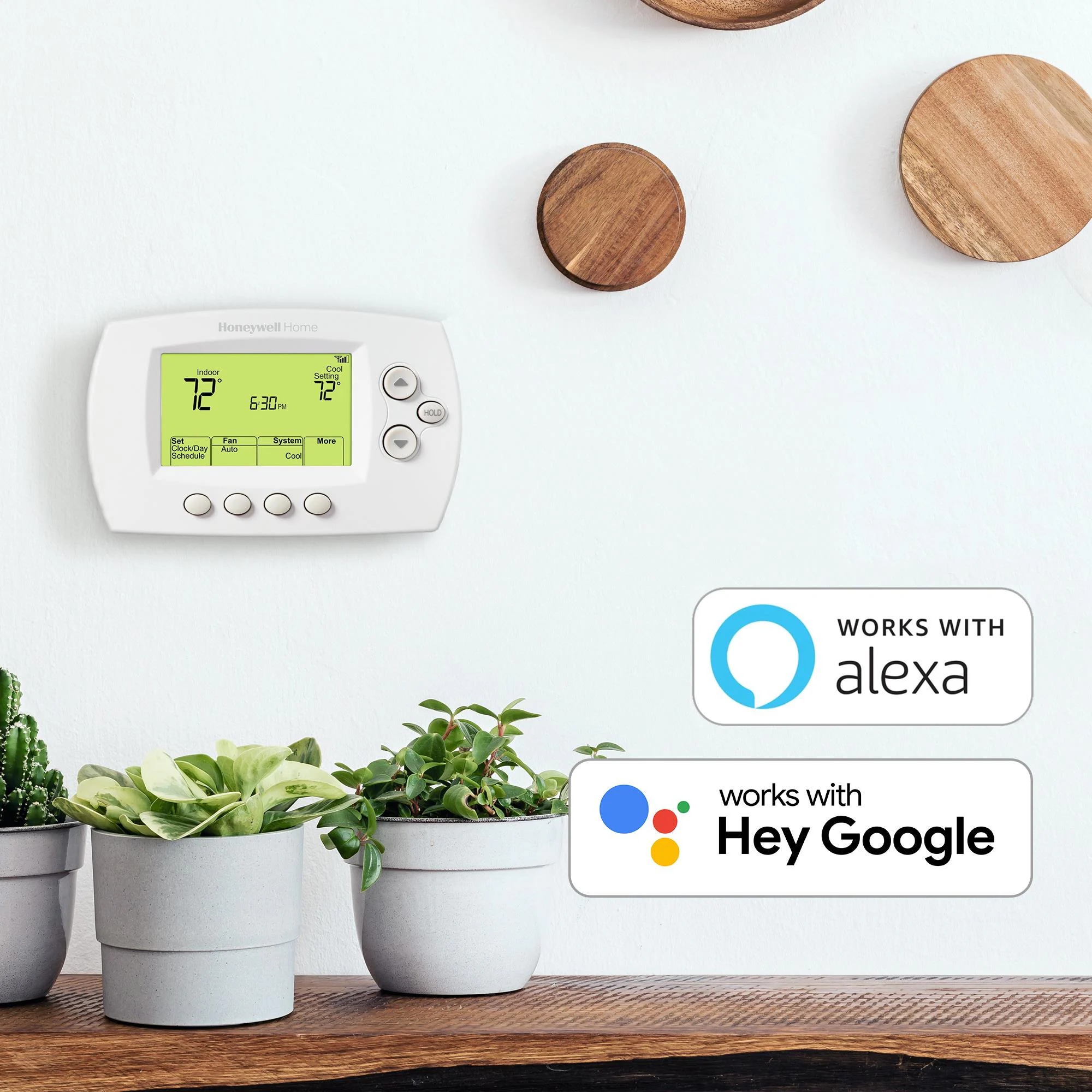 Honeywell Home White WiFi 7-Day Programmable Thermostat