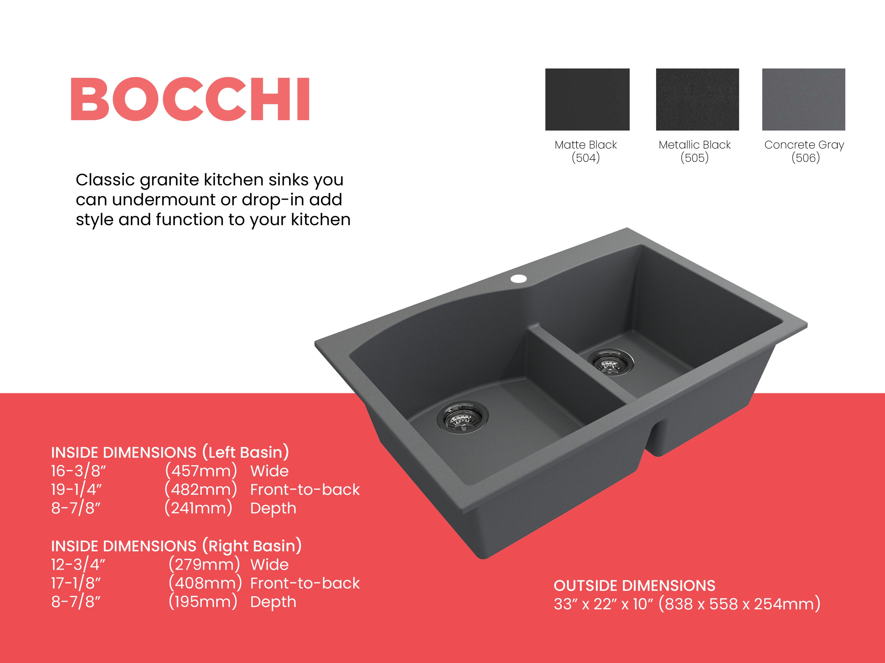 BOCCHI 1602-506-0126 Kitchen-Sinks - View #5