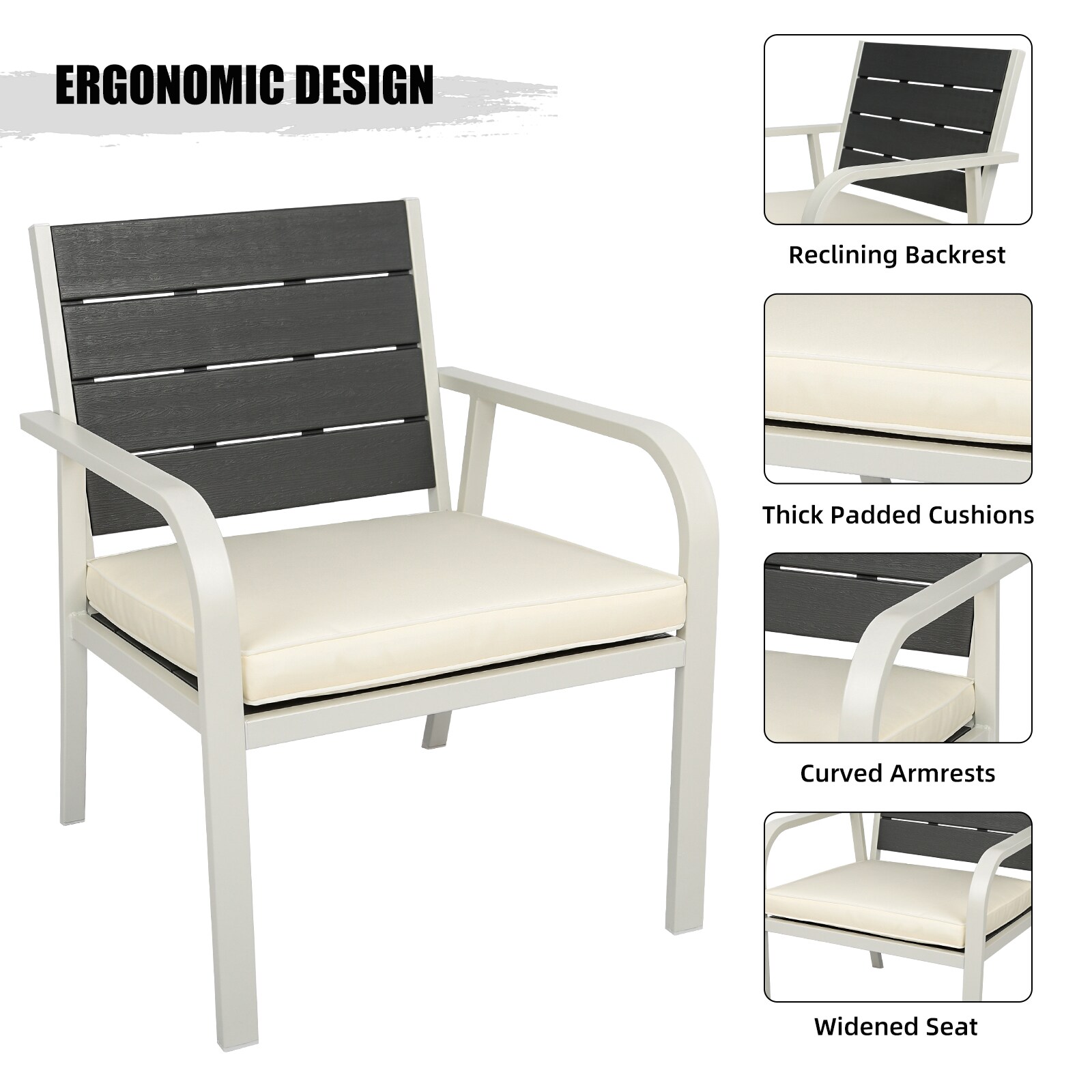 EXTRAUP YHLW69168760 Patio-Conversation-Sets - View #5