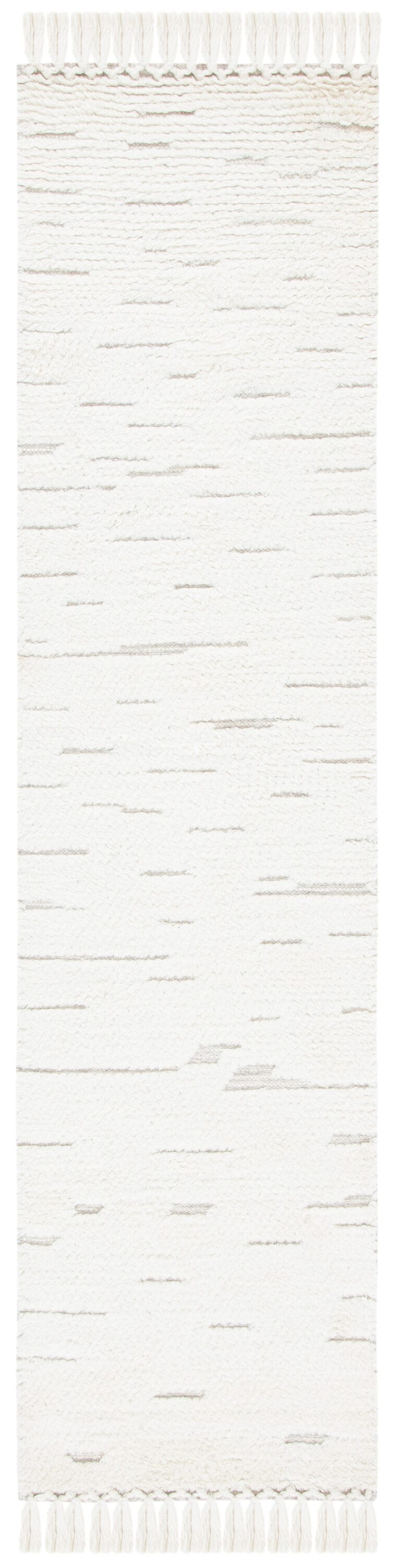 Safavieh Casablanca 454 With Tassel Ivory Scandinavian 2ft-3in x 9ft ...