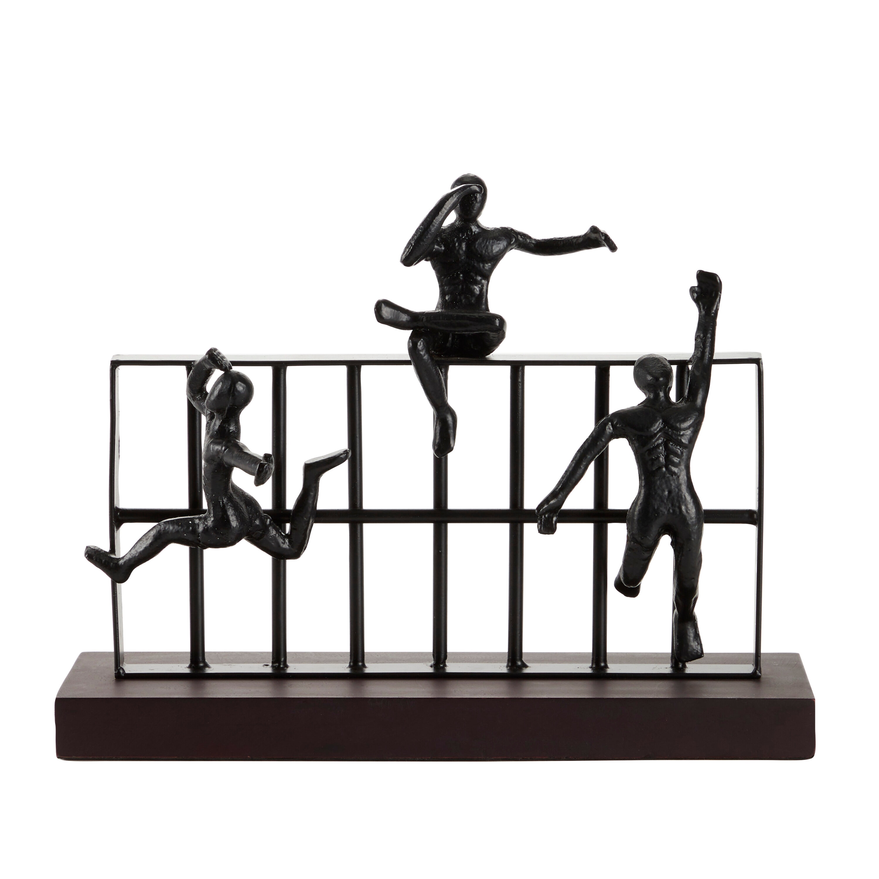 Grayson Lane 88790 Black Metal Modern Sculpture