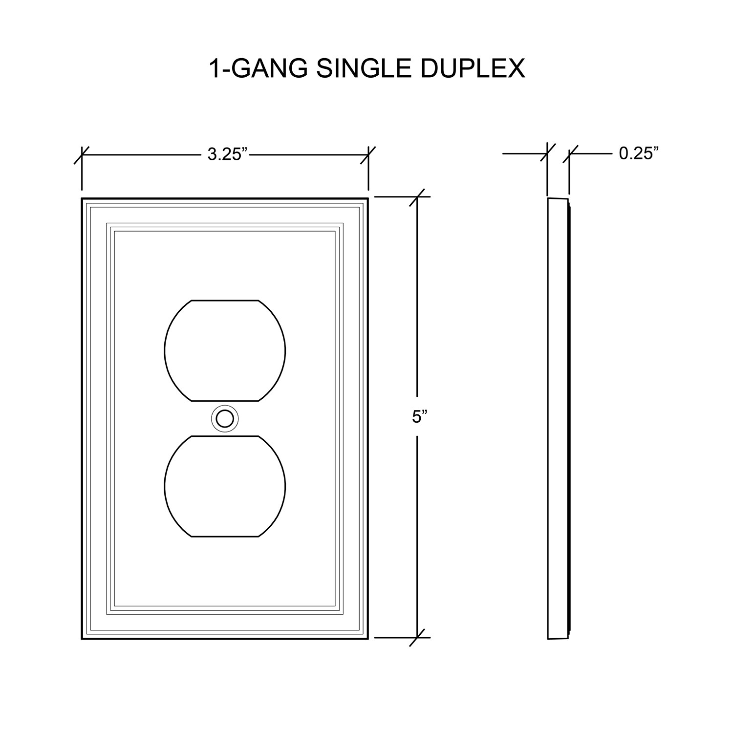 allen + roth SWP1101-18L Electrical-Wall-Plates - View #7