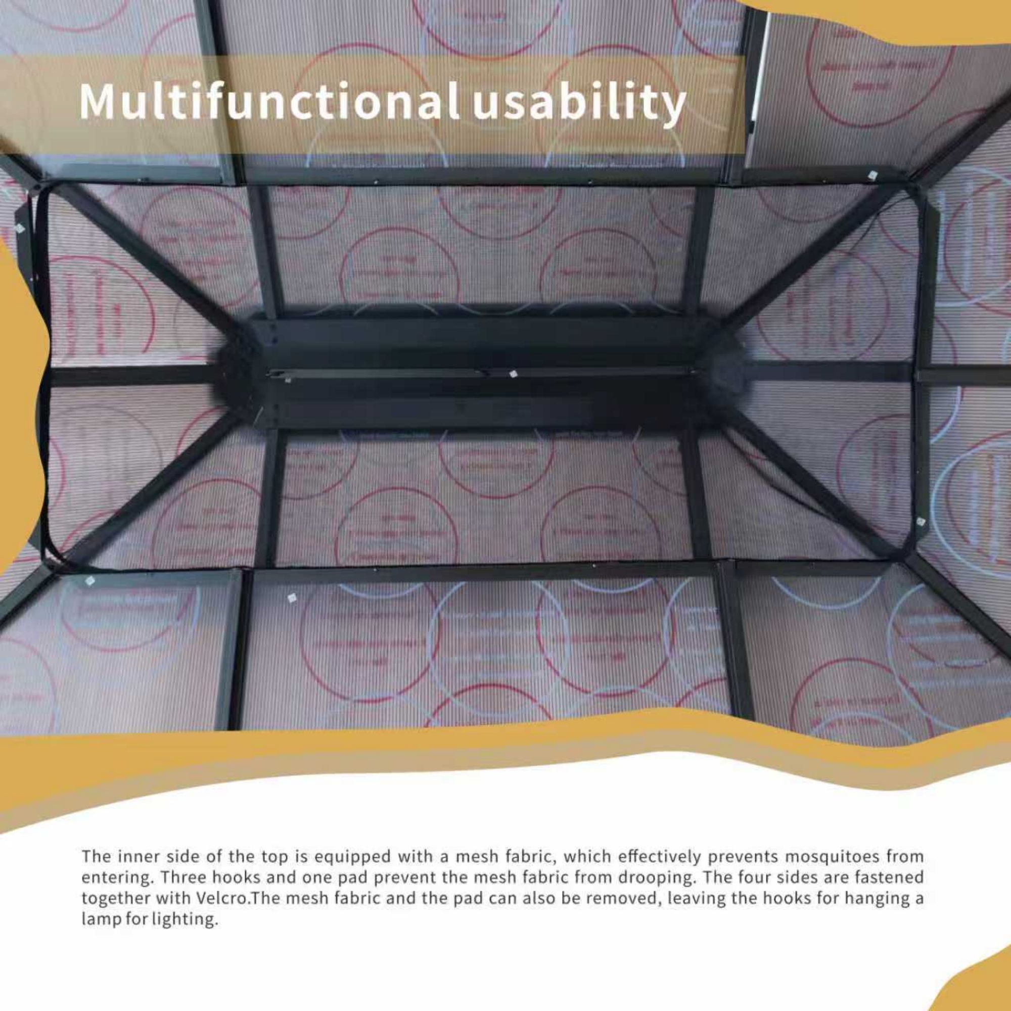 Clihome CL-DOLS023 Wood-Resin-Gazebos - View #4