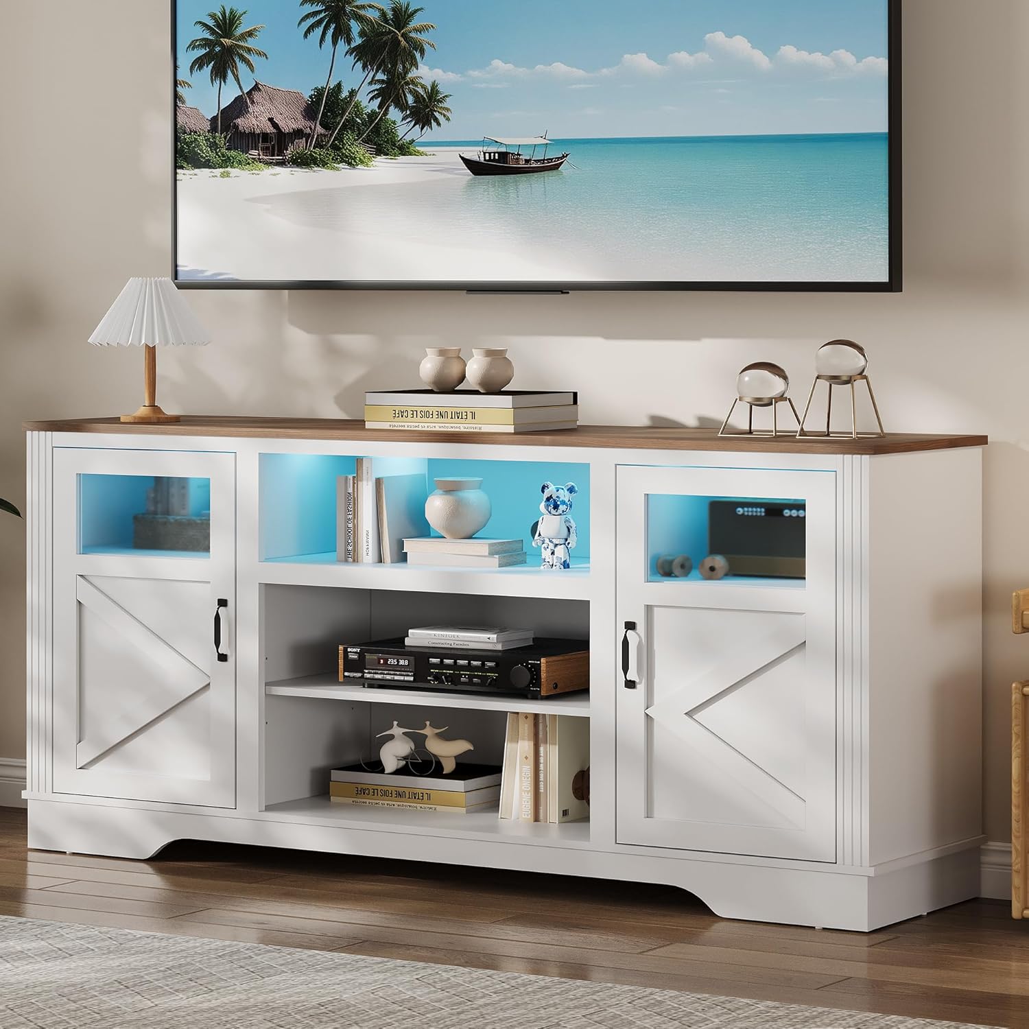 Qeetex LHF-DSG-PHO-161WQV5G Tv-Stands - View #7