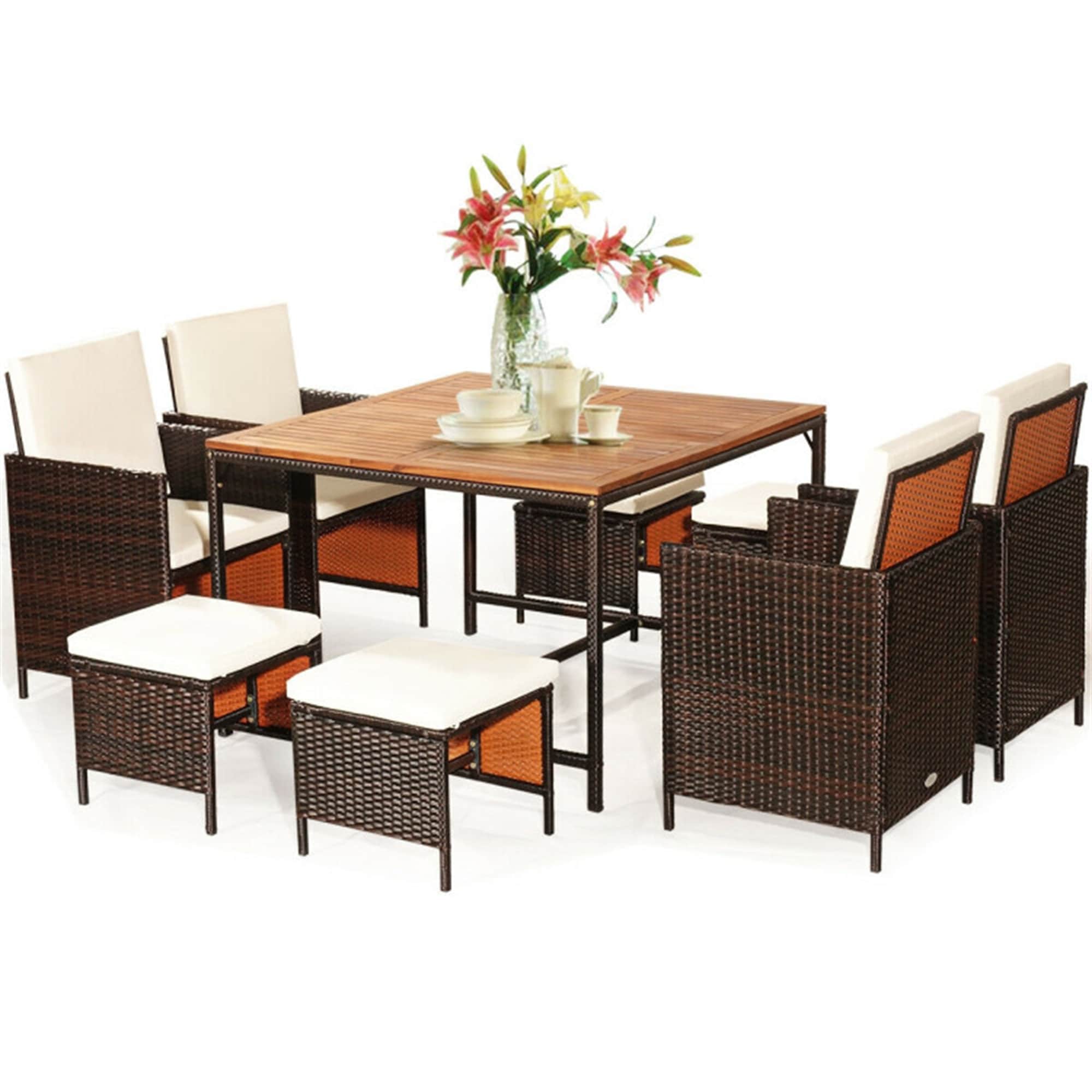BABOOM BOM-674WH+-CO Patio-Dining-Sets - View #10