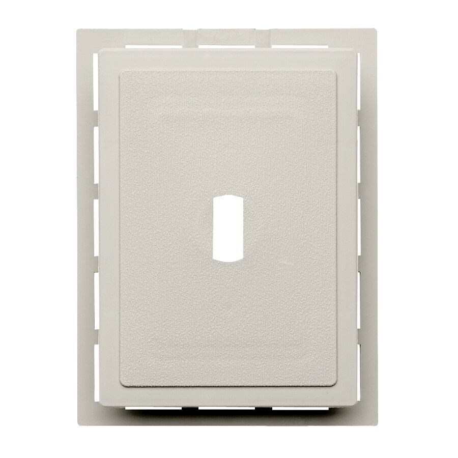 Ply Gem 243728 6-in x 0.875-in Mist Vinyl Universal Mounting Block