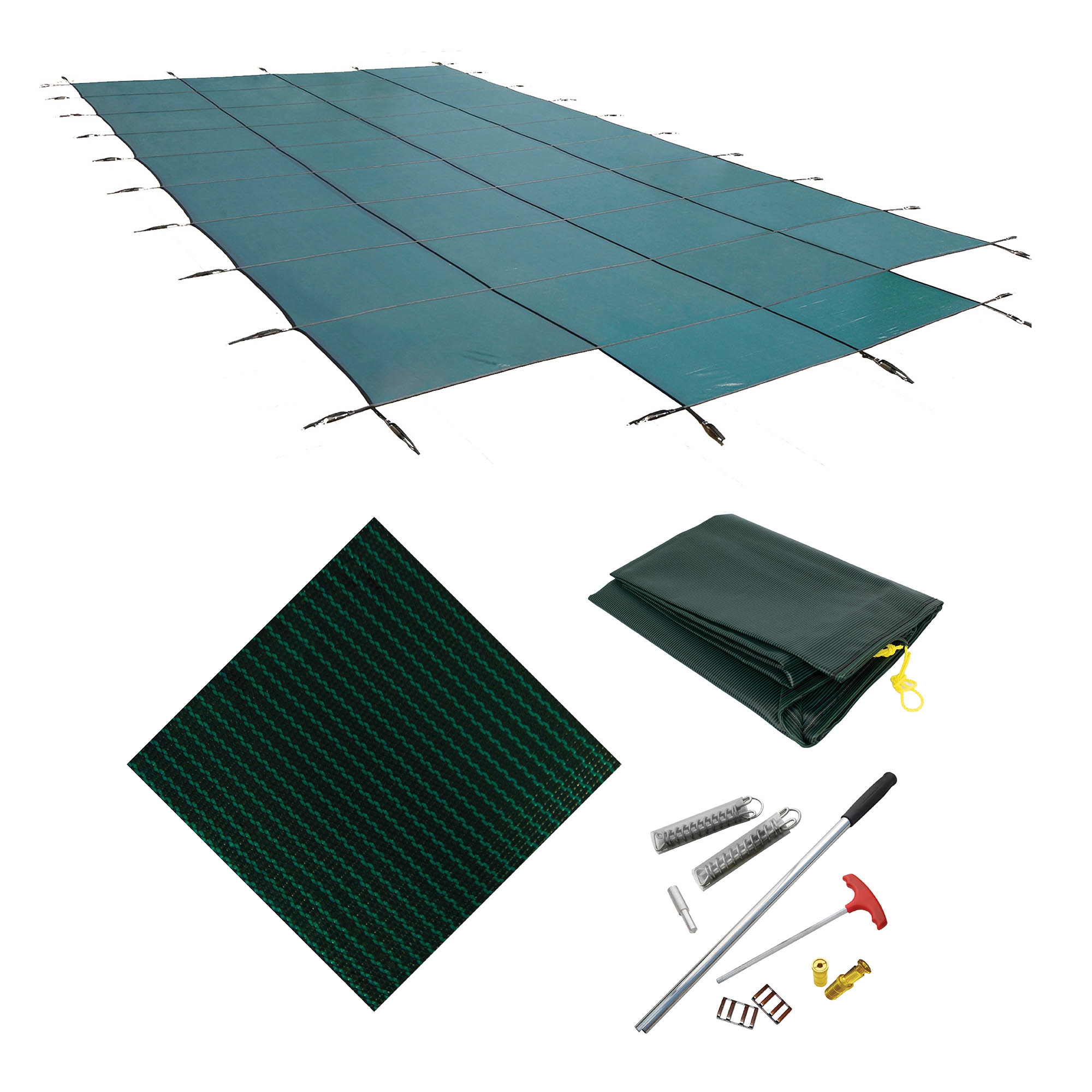 Blue Wave BWS365G 20-Feet x 38-Feet Polypropylene Safety Rectangle Pool Cover