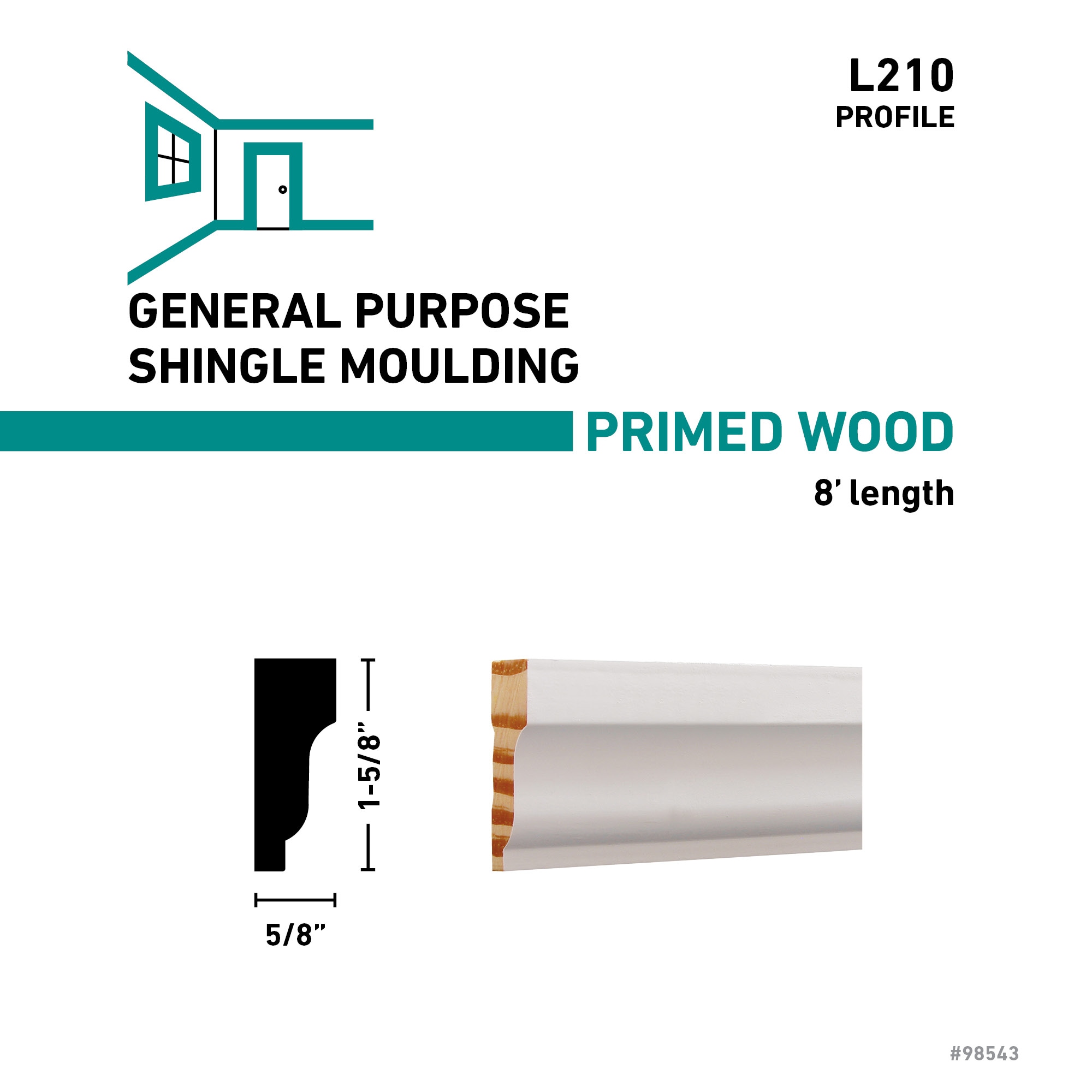 RELIABILT L 210 8FJPMD Window-Door-Casings - View #4