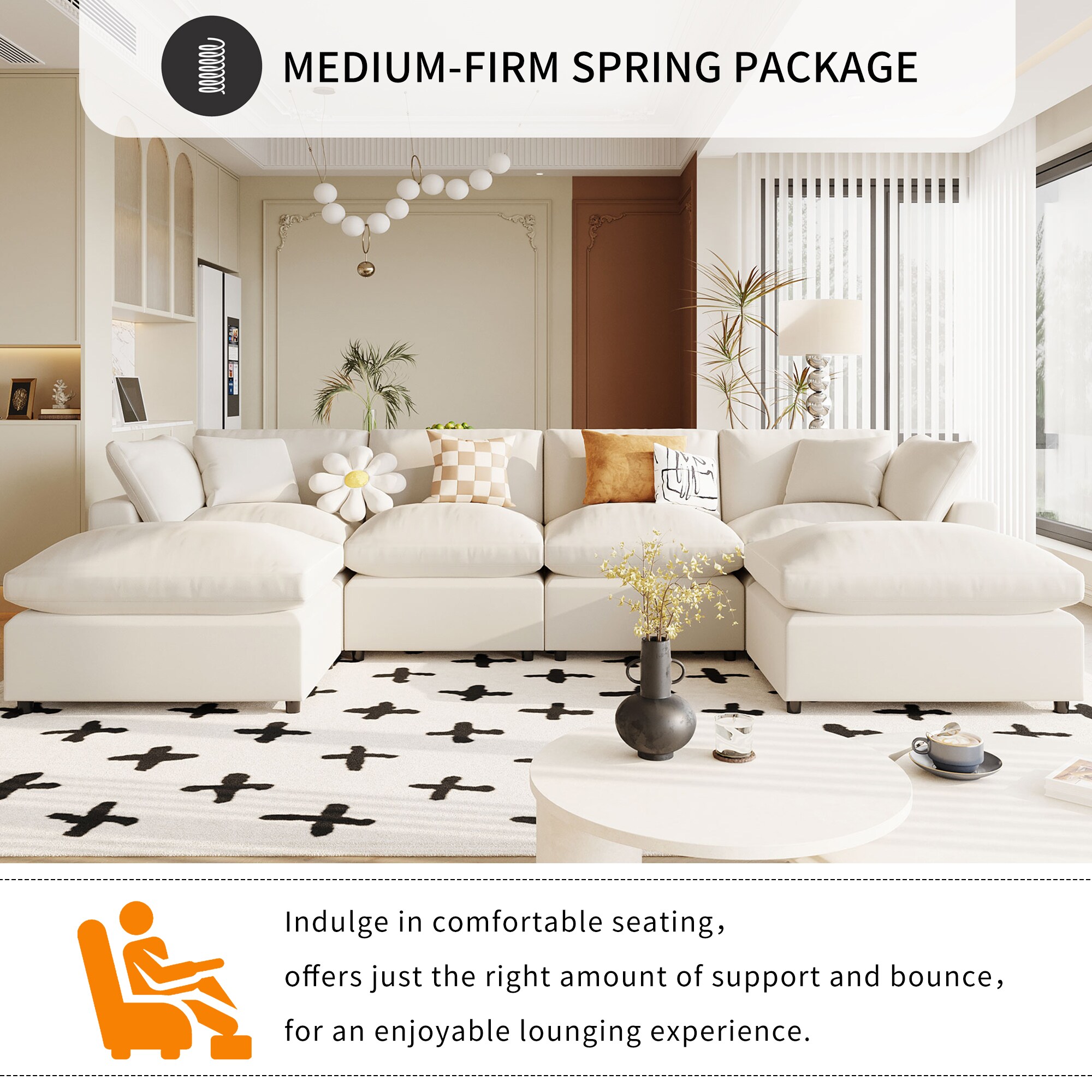 JIMSMAISON JMUSSO63BEG Sofas-Loveseats - View #7