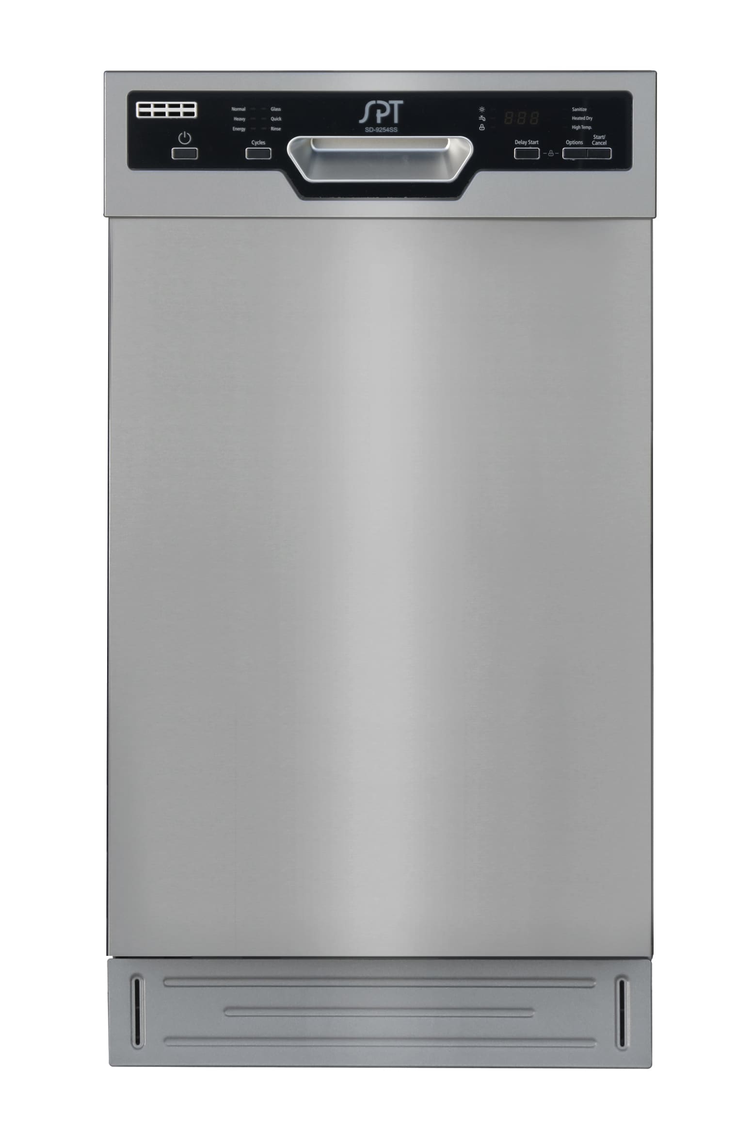 SPT SD-2224DSB Countertop Dishwasher, Silver