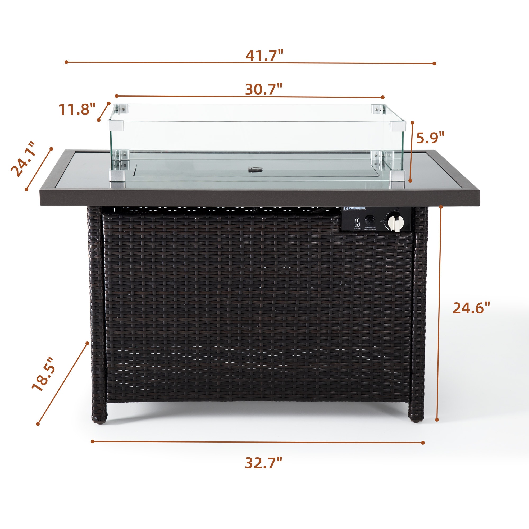 PamaPic TB-HPZ-CK-WL1 Outdoor-Gas-Firepits - View #6