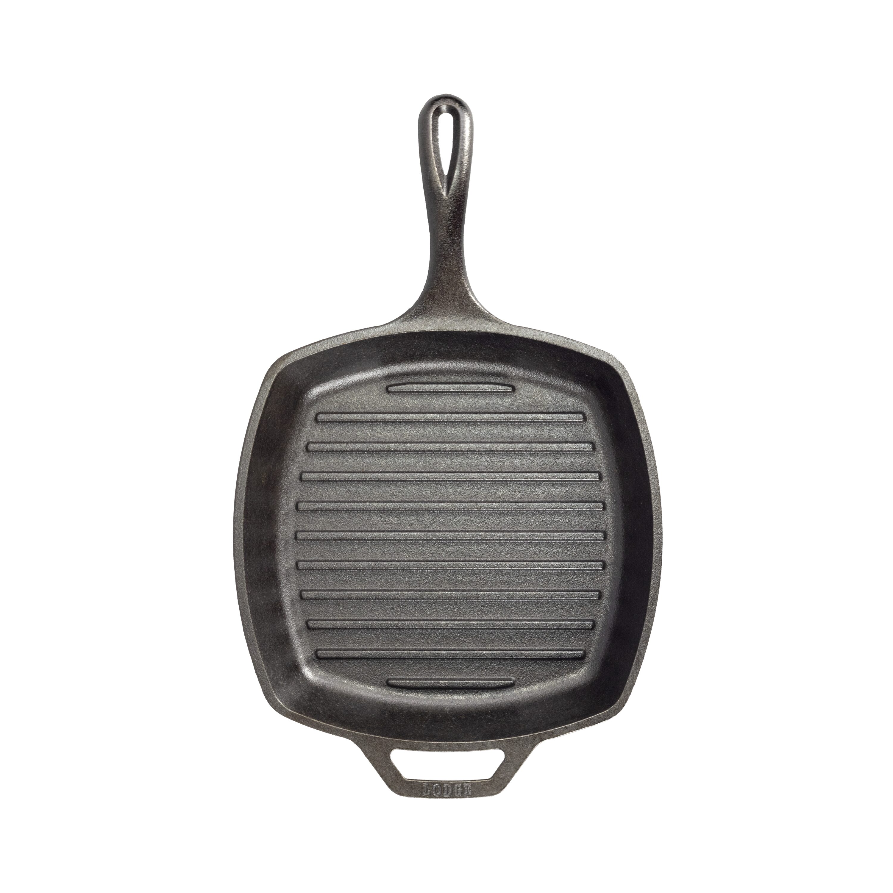 Buy Lodge L8SGP3 Griddle Pan, Cast Iron, Black, Square Black