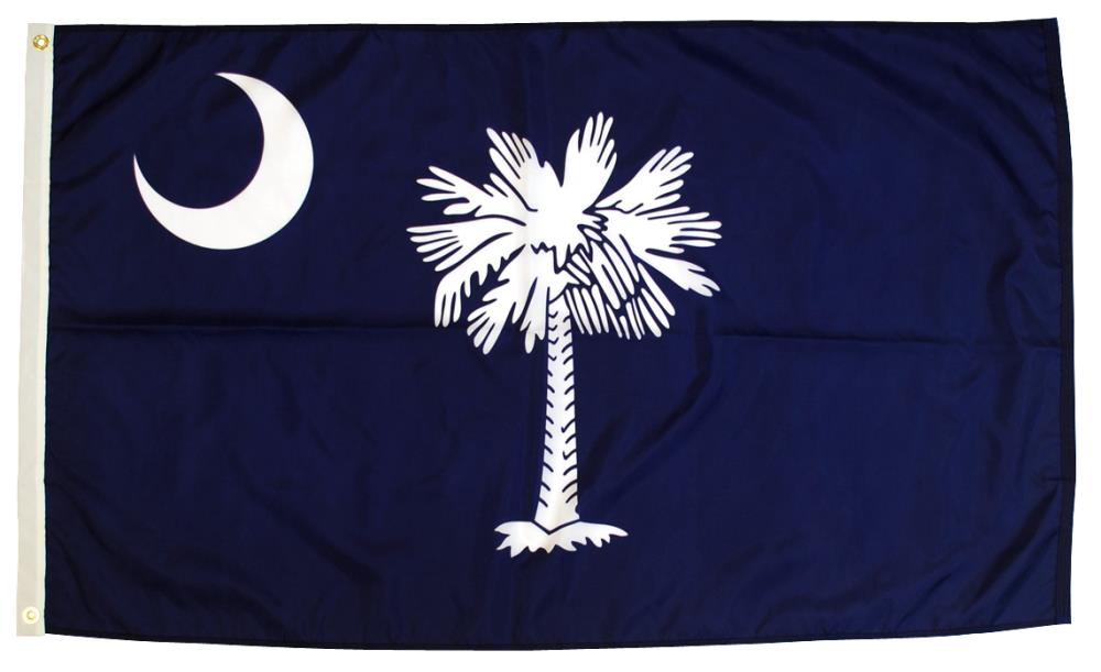  R2392051 5-ft W x 3-ft H State South Carolina State Flag