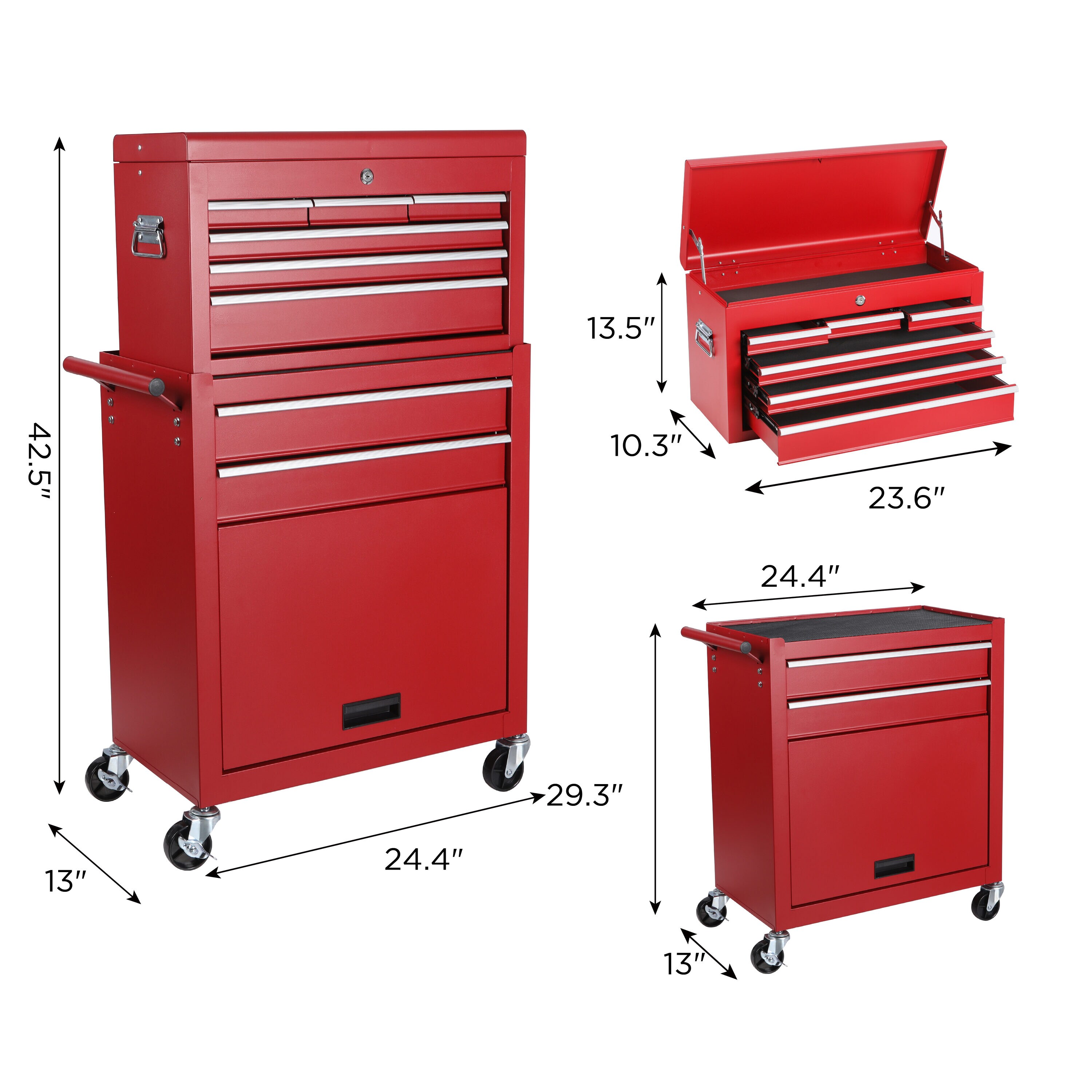 Wooakway FXLS0608-604G81 Tool-Cabinets - View #3