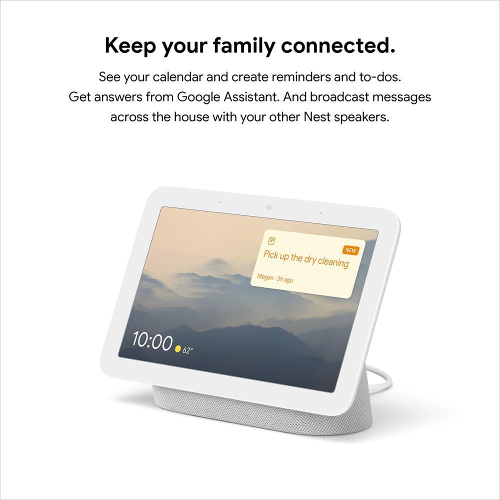 Google Nest Hub 2nd Gen - Smart Home Device with Google Assistant