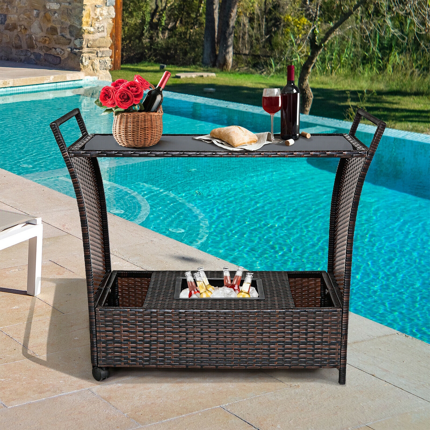 WELLFOR OUG67182 Patio-Tables - View #6