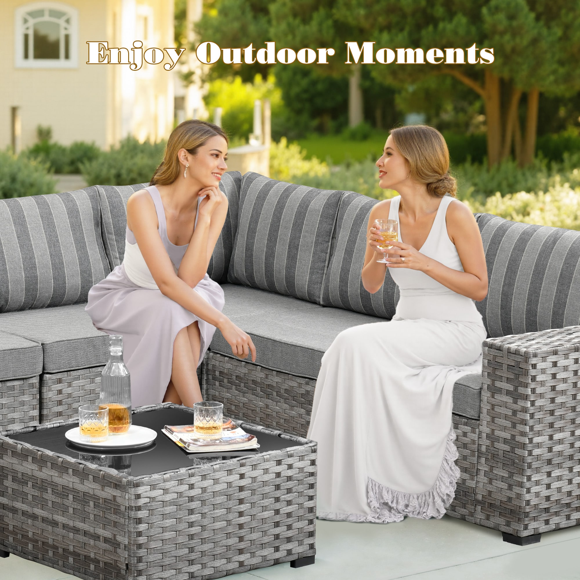 Pouuin SCFPBBR20T-9 Patio-Sofas-Daybeds - View #8