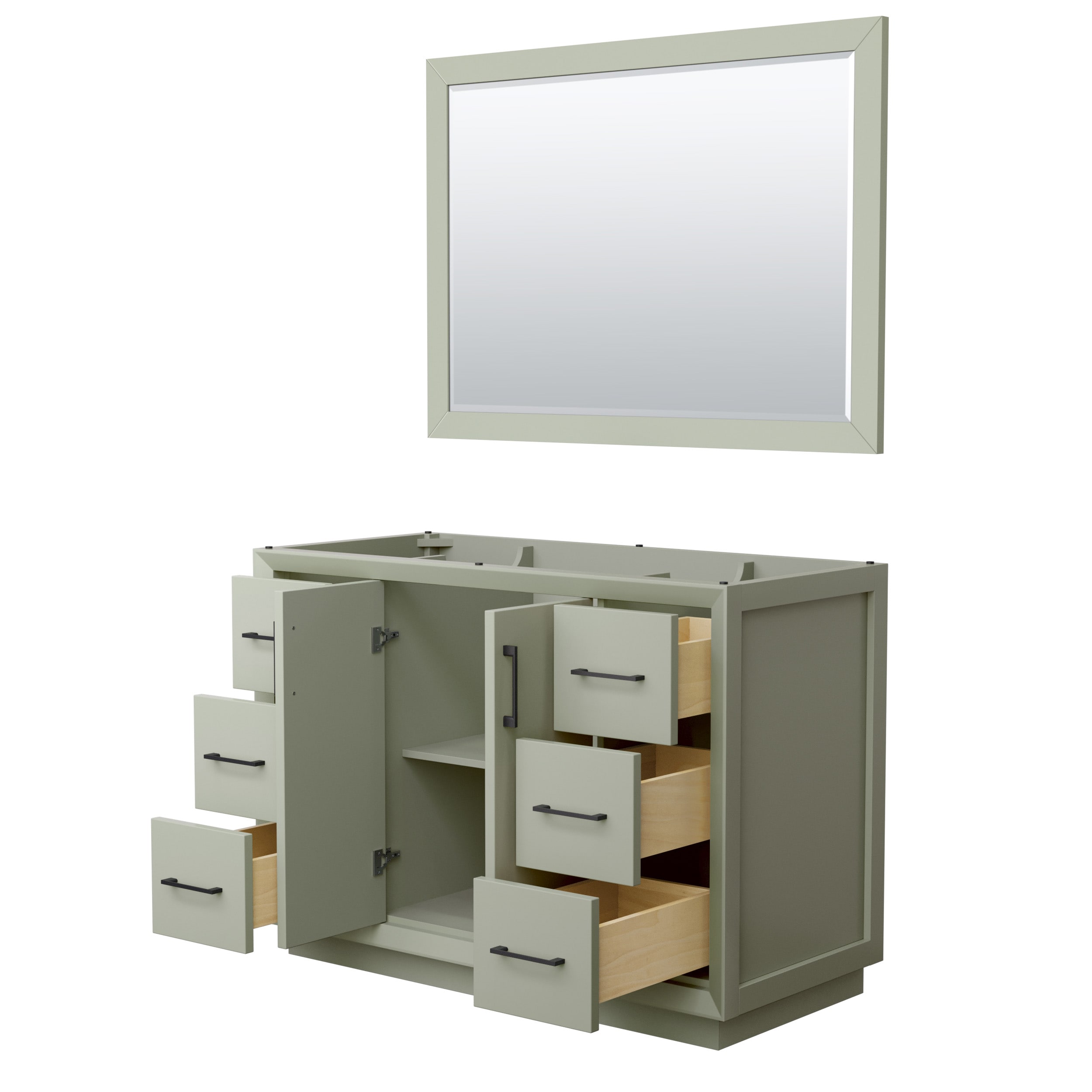 Wyndham Collection WCF414148SLBCXSXXM46 vanities - View #2