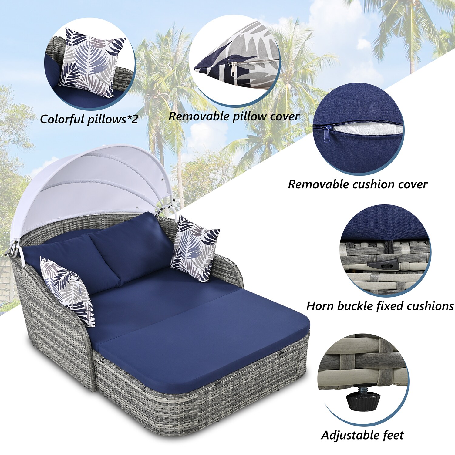 GZMR EELF-32905-LC Patio-Chairs - View #7