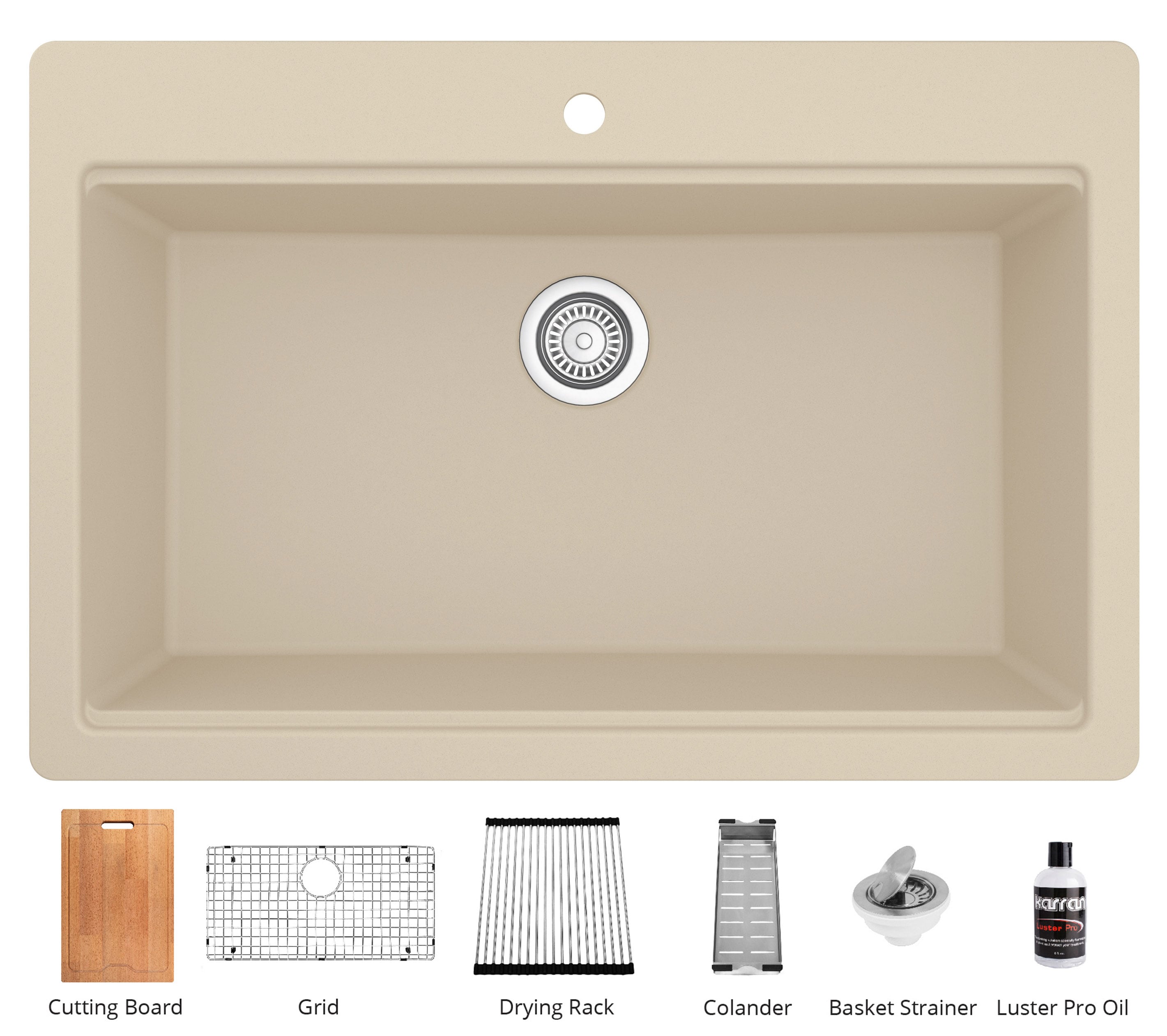 Karran QTWS-875-BI Kitchen-Sinks - View #3