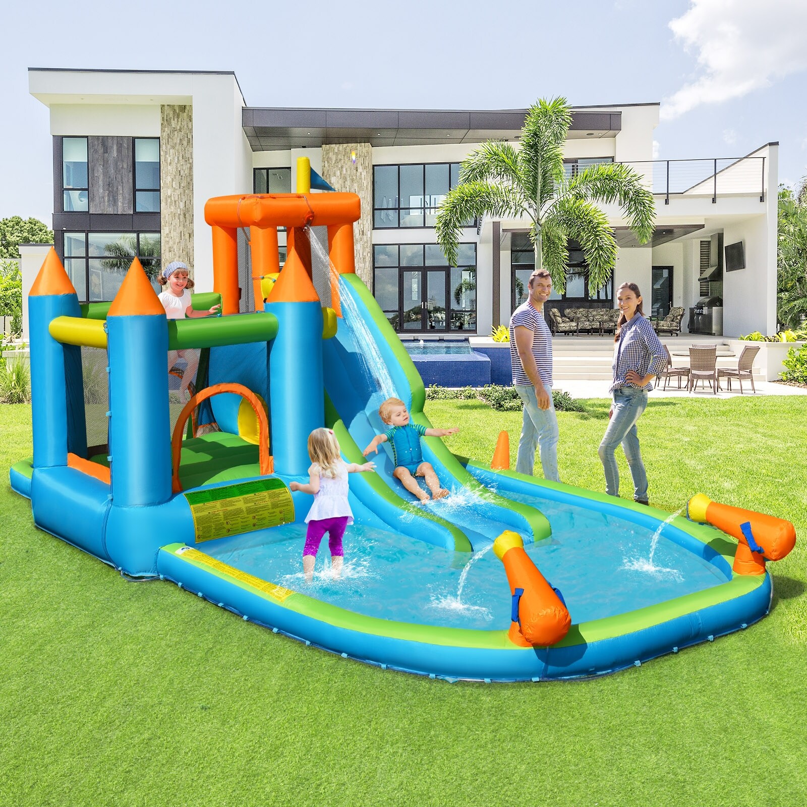 Slickblue D-CO-33807PO Bounce-Houses - View #2