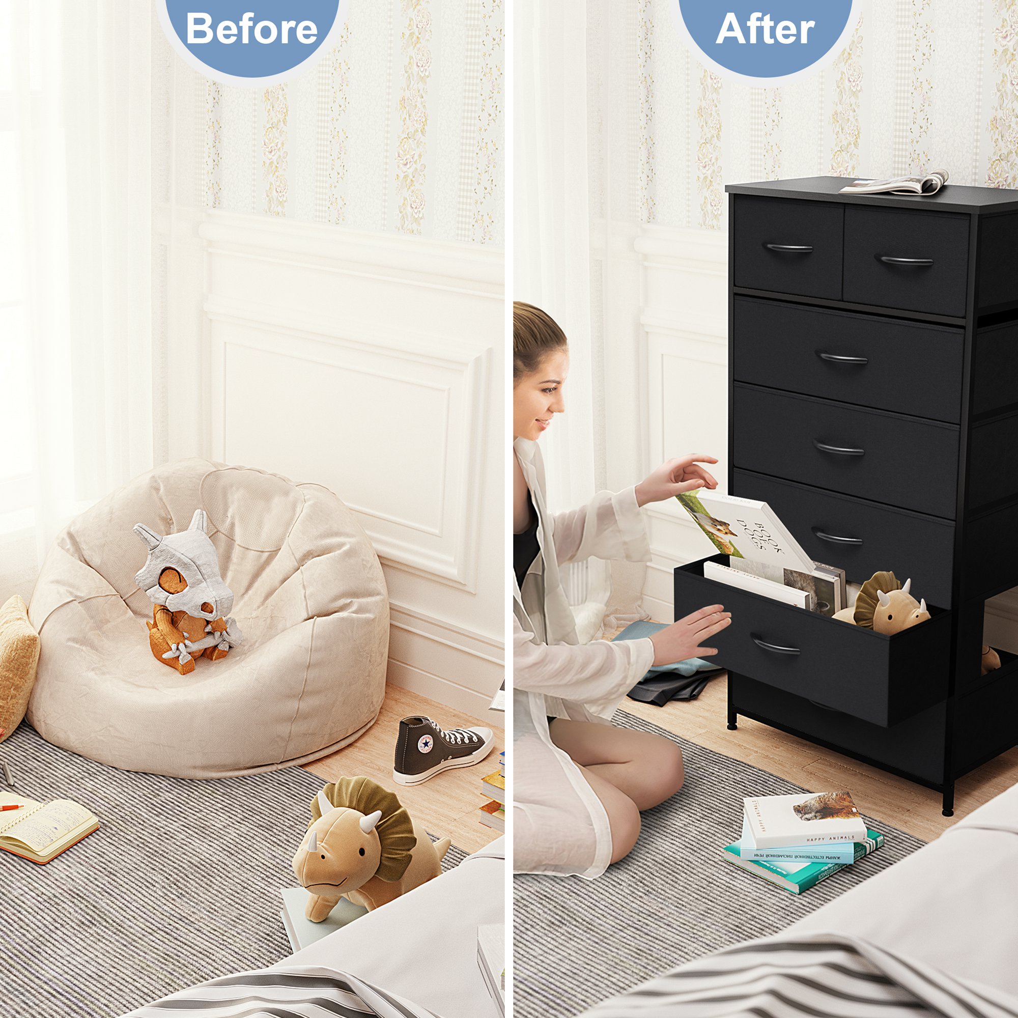CloudFly CL-HD024BLK dressers - View #5