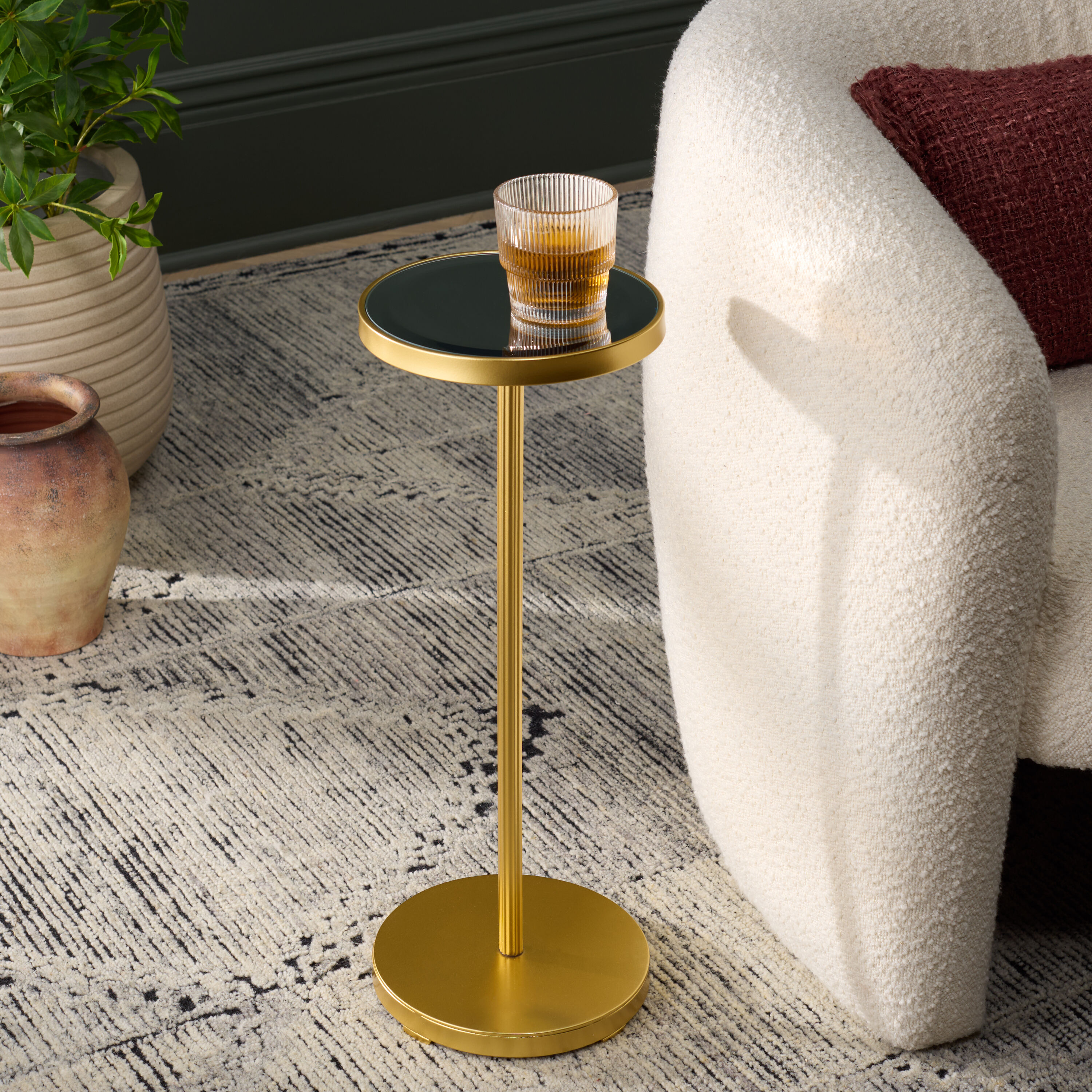 Safavieh ACC2323A Glam Nc Coating Accent Table Set