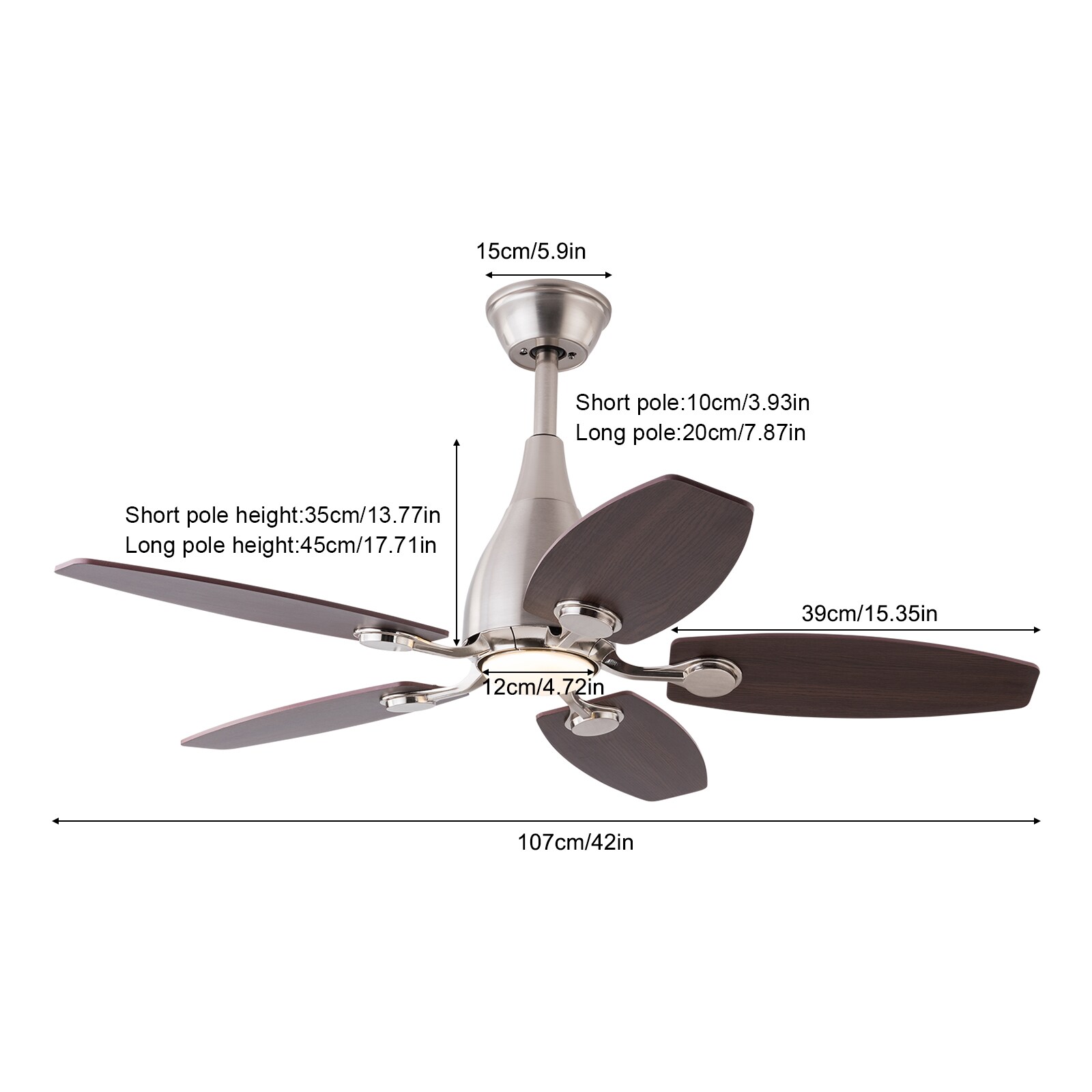 Oukaning JZUCOD-00580099 Ceiling-Fans - View #5
