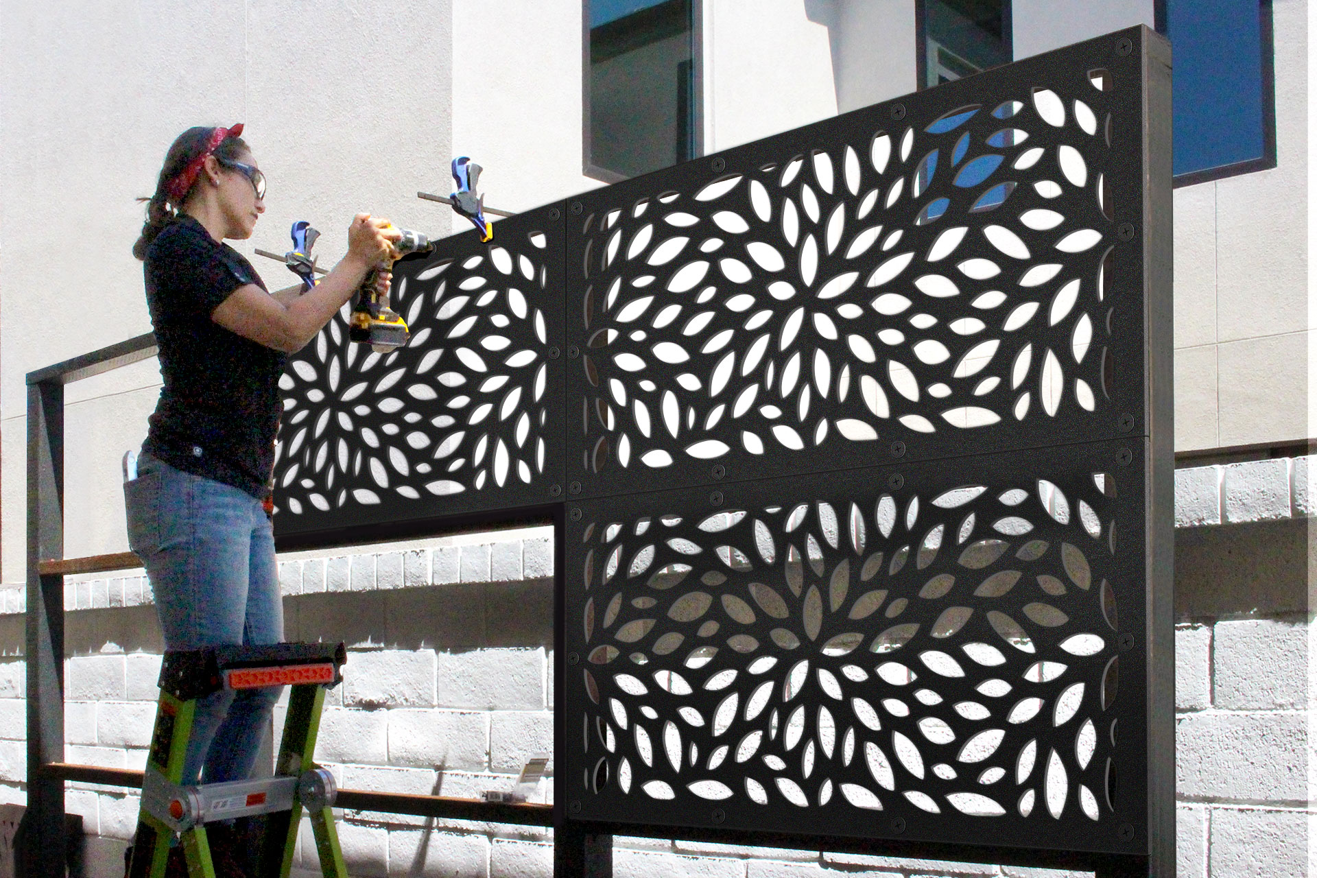 DESIGN-VU DVU2407C Outdoor-Privacy-Screen - View #10