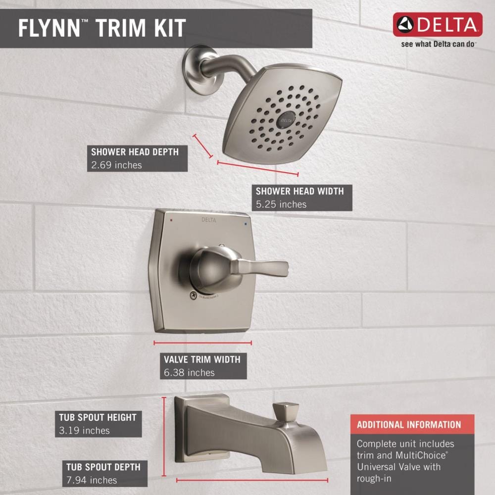 Delta 144768-SS Tub-Shower-Faucets - View #3