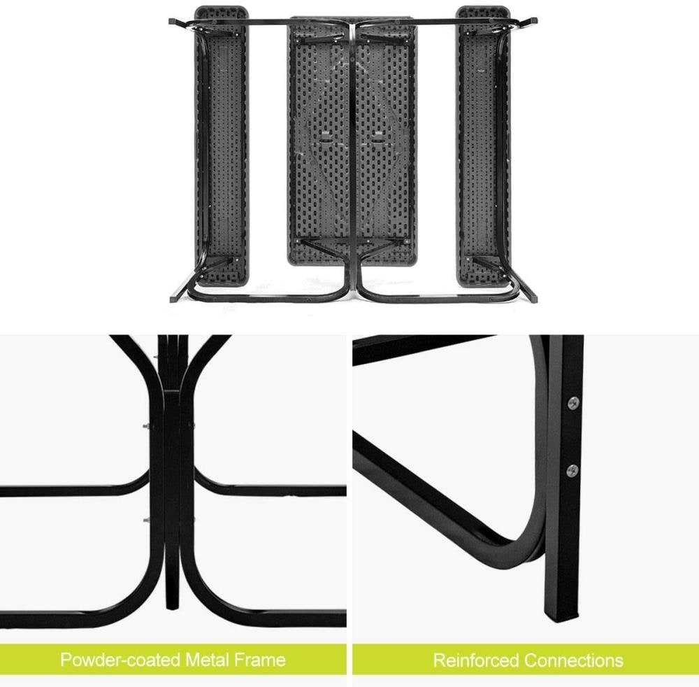Clihome CWCH-OP3499BK Picnic-Tables - View #5
