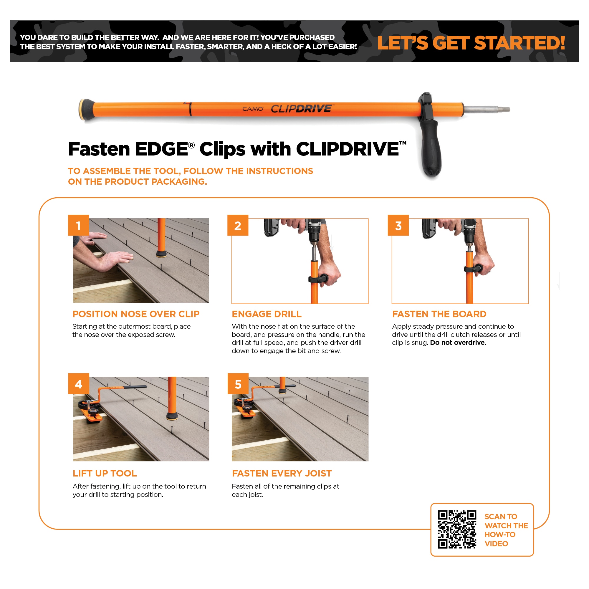CAMO 0345112 Hidden-Deck-Fasteners - View #8