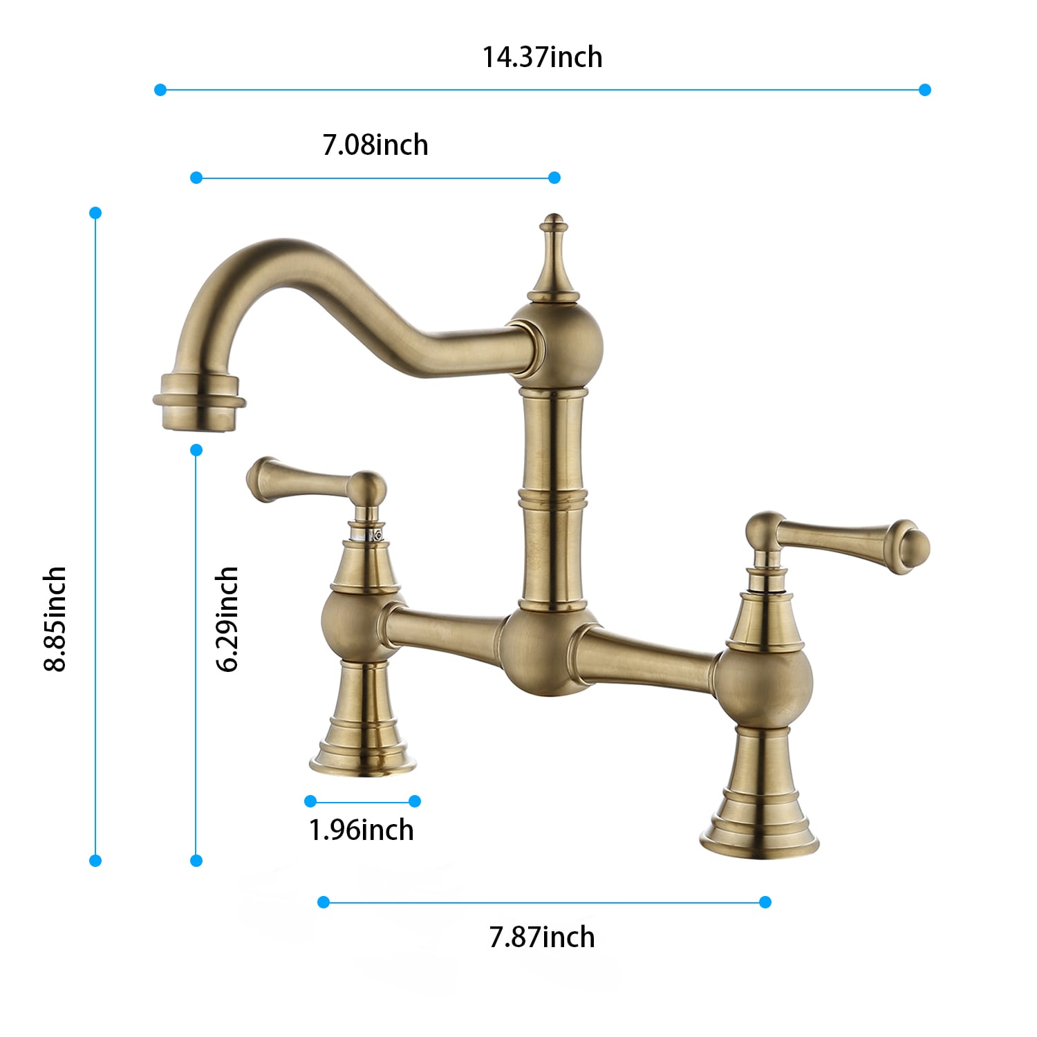 Mondawe OR-F6NS02-DG Kitchen-Faucets - View #8