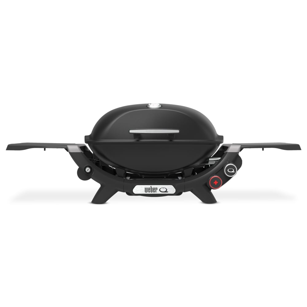 Weber Q 2800N 320 Sq in Midnight Black Portable Liquid Propane Grill 1500375 at Lowes