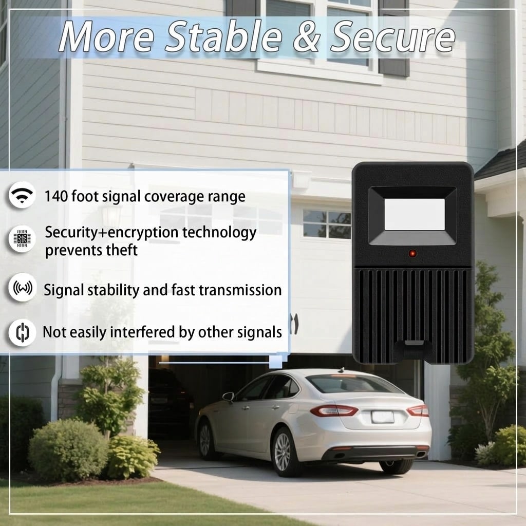 Etokfoks LETW9P7BT Garage-Door-Opener-Remotes - View #3