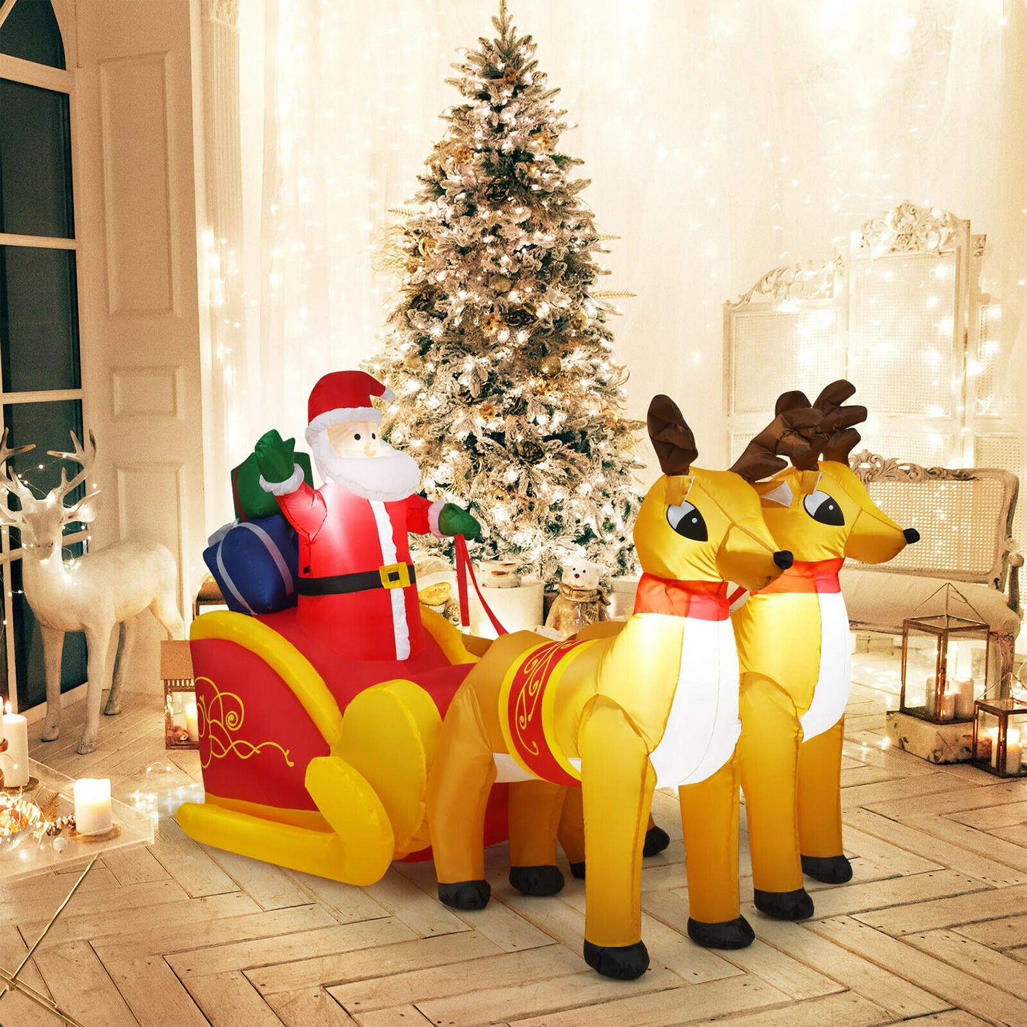 WELLFOR HYZ22833US Christmas-Inflatables - View #6