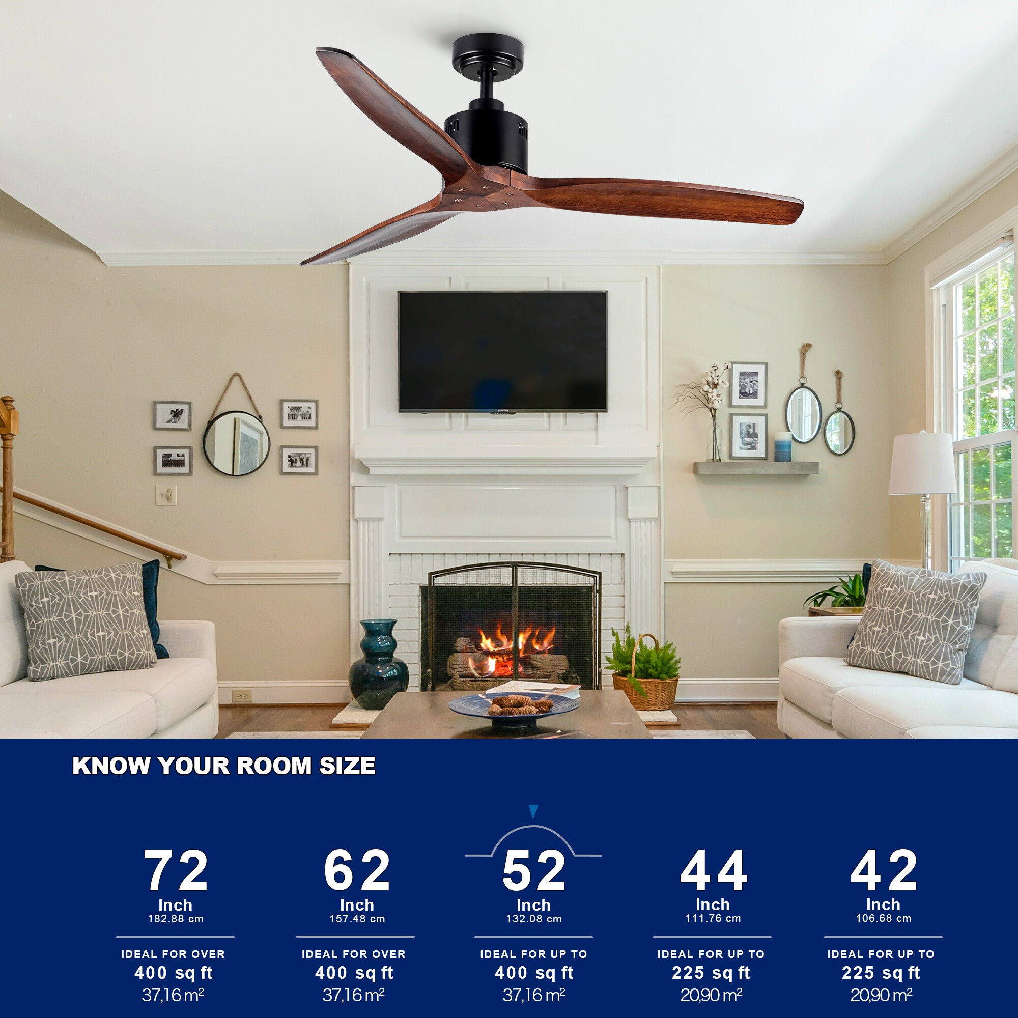 YUHAO LSDC8554BKM52 Ceiling-Fans - View #6