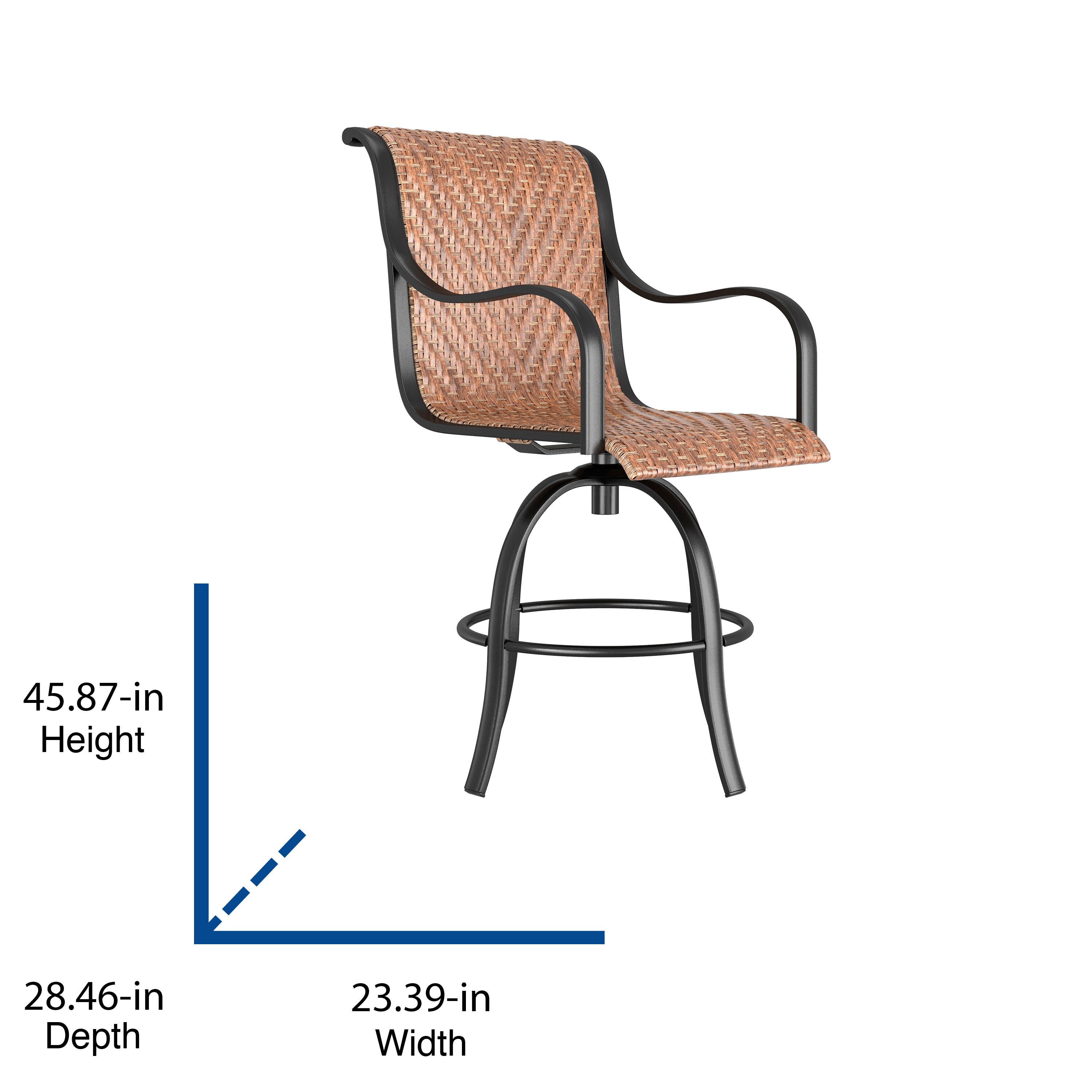 allen + roth LG-21007-SS Patio-Chairs - View #7