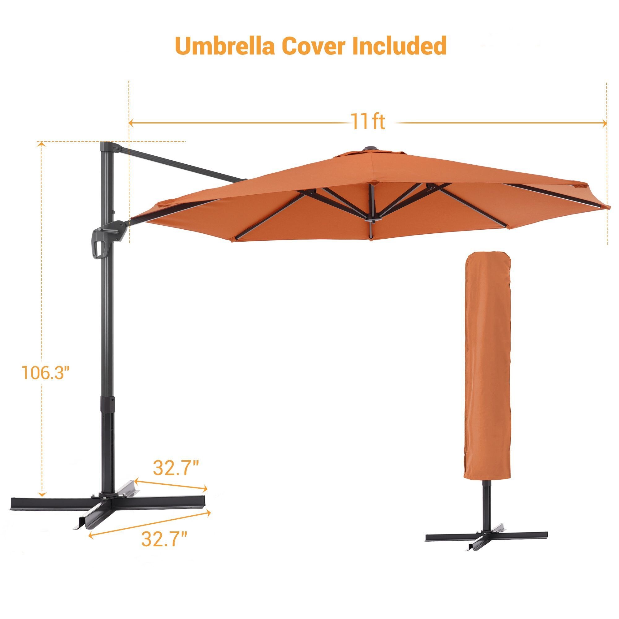 Sonkuki SD-NB11-RD Umbrellas-2 - View #6