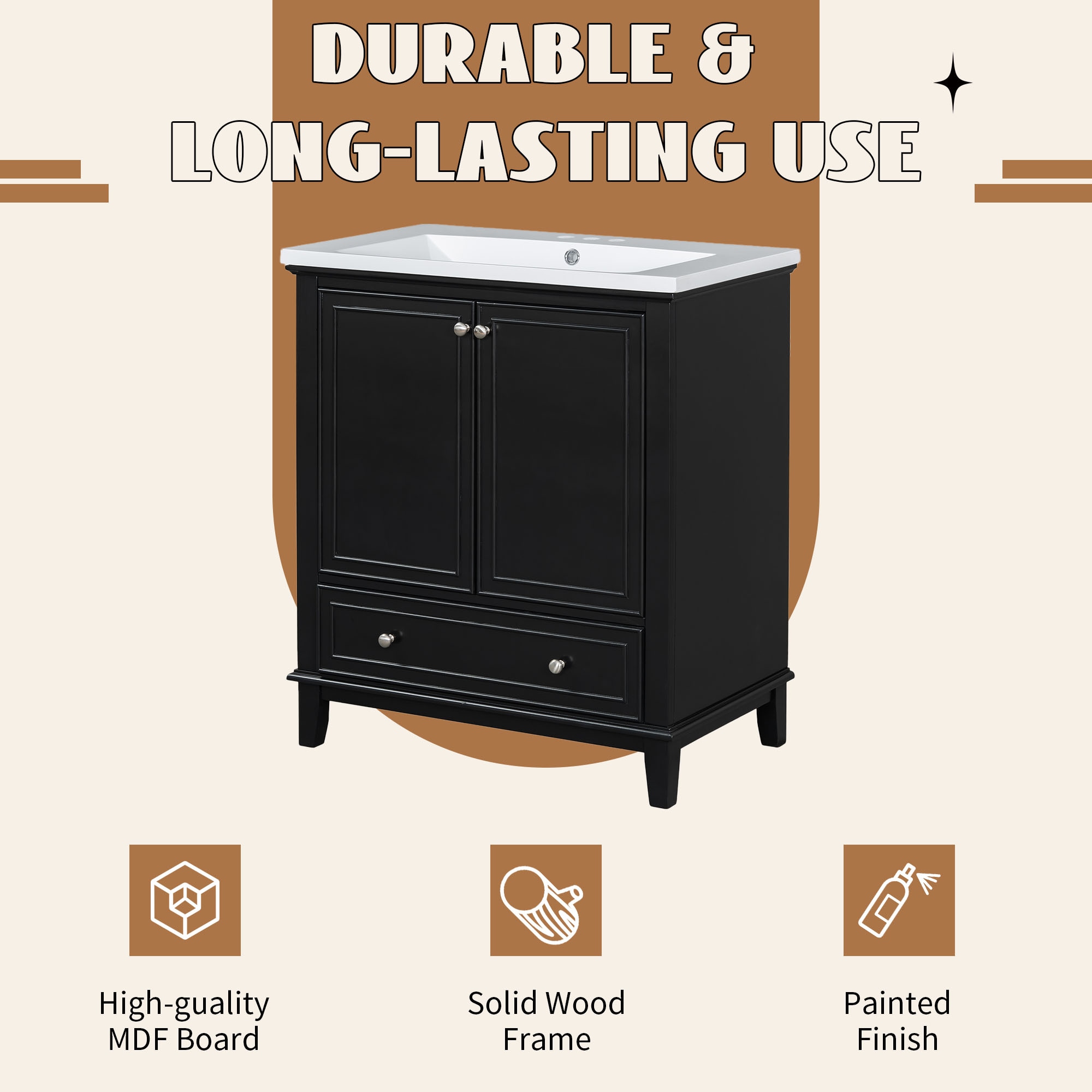 Tahanbath MT2-606AAB-6 Bath-Vanity-Combo - View #6