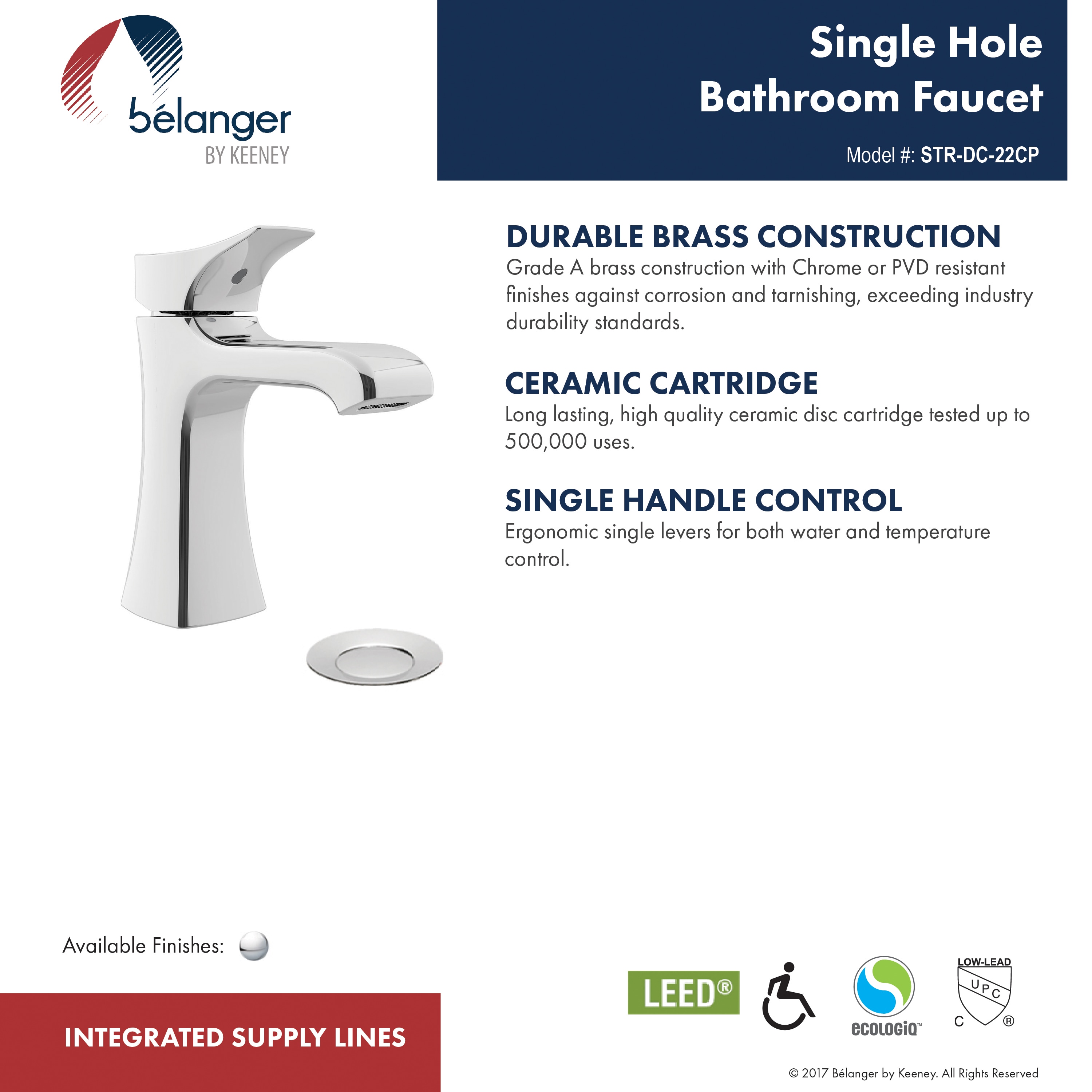 Belanger R-DC-22CP Lavatory-Faucets - View #6