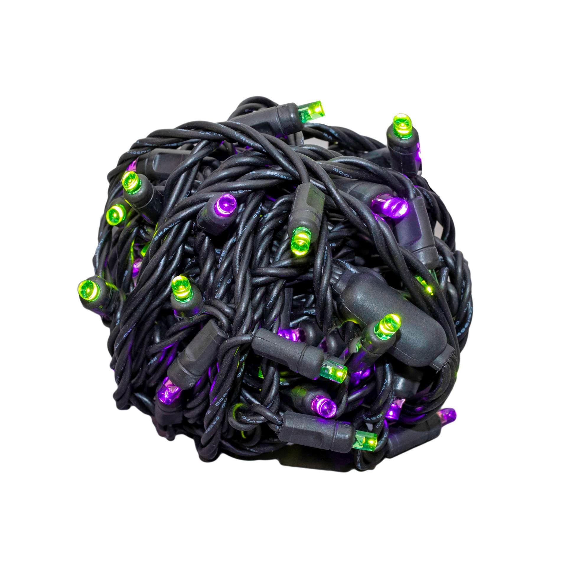 Novelty Lights CGWA50-BK-PU/LI Halloween-String-Lights - View #3