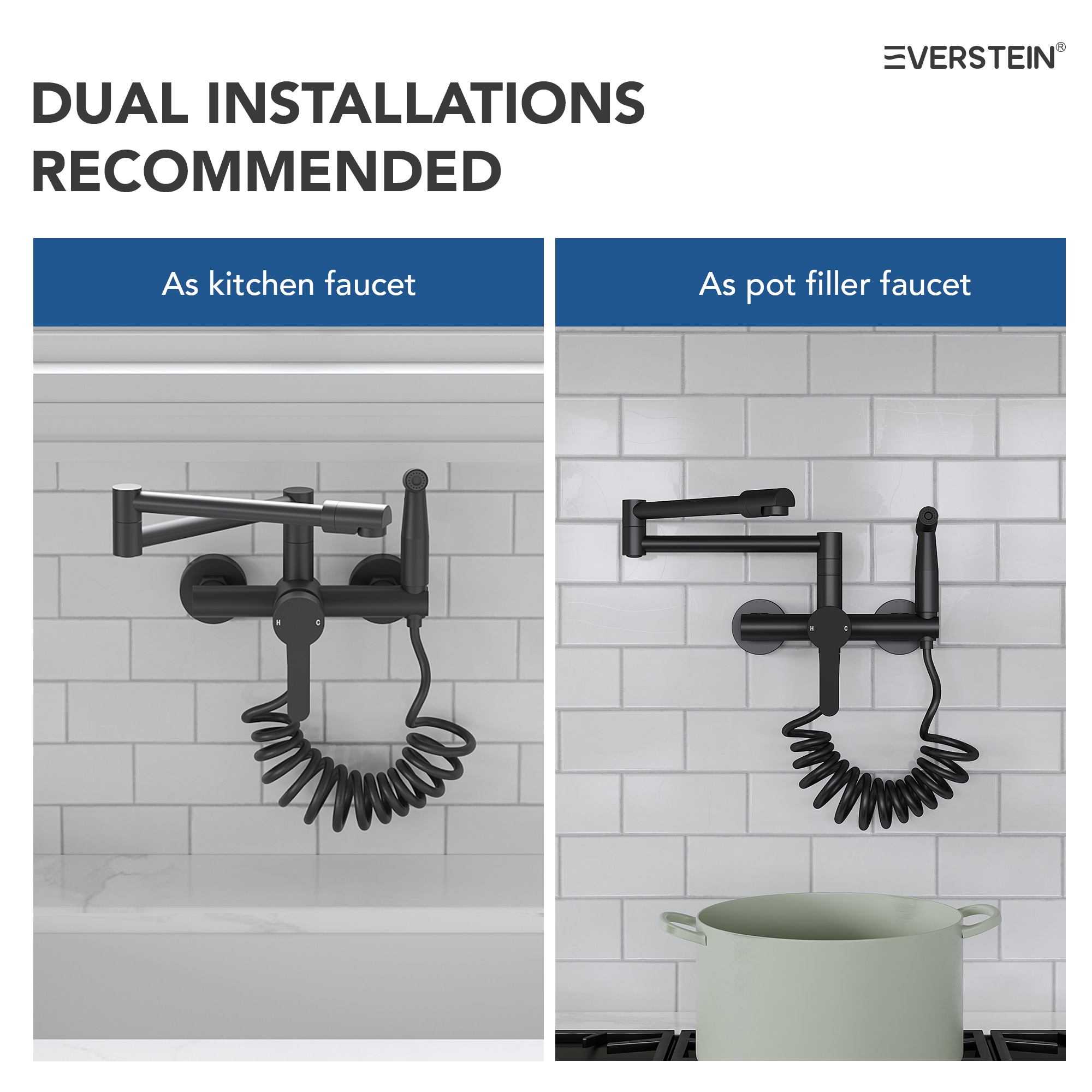 EVERSTEIN Q-904-OTOP Kitchen-Faucets - View #8