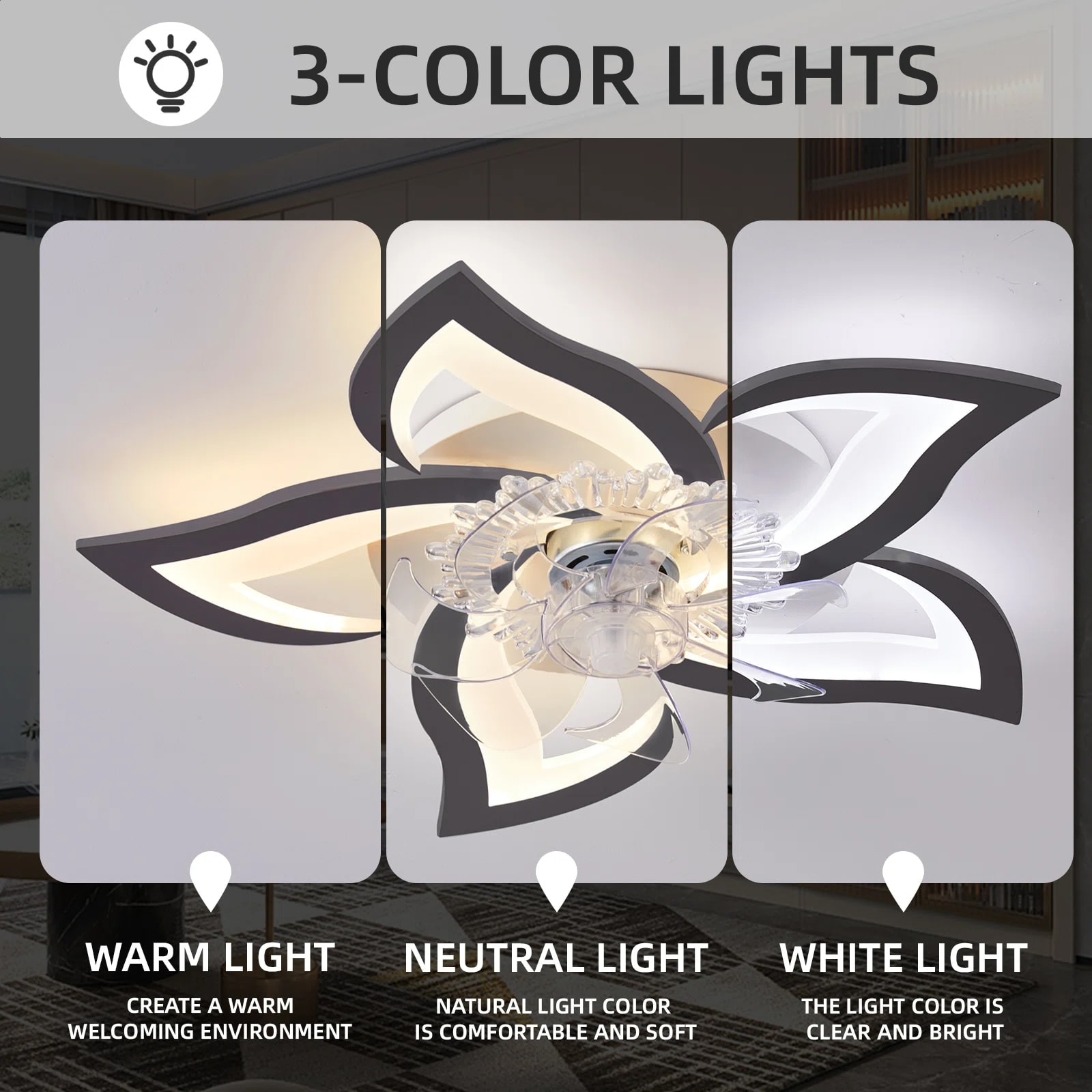 Yardreeze GHHCF6828BK0407 Ceiling-Fans - View #3