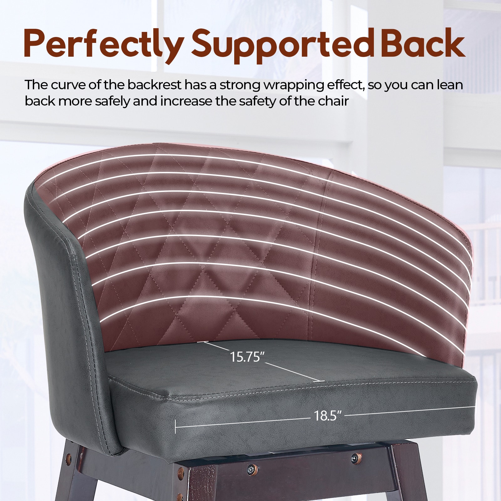 LOVMOR SF-L-2118-BG stools - View #3